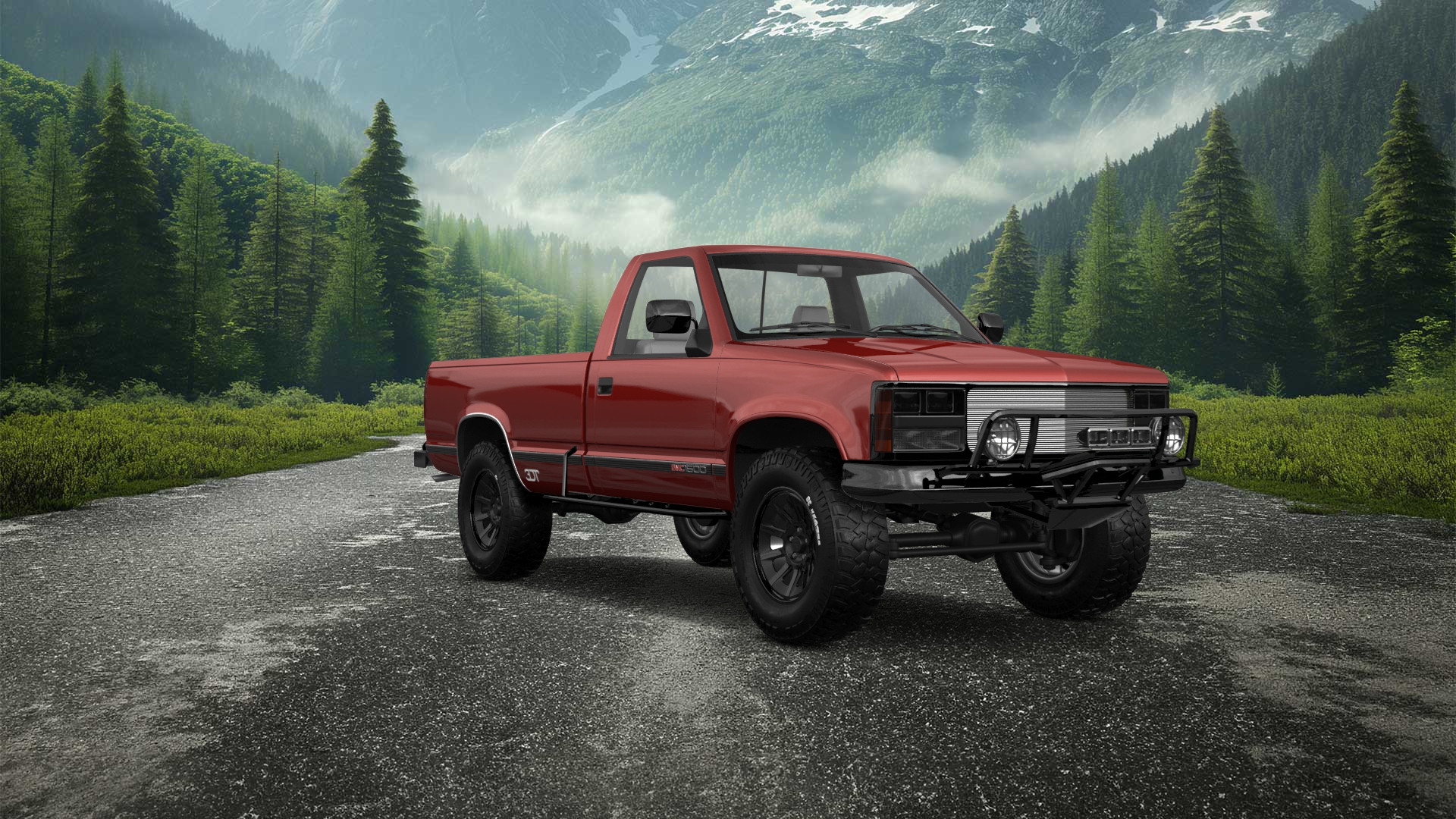 GMC Sierra 1500 2 Door pickup truck 1988