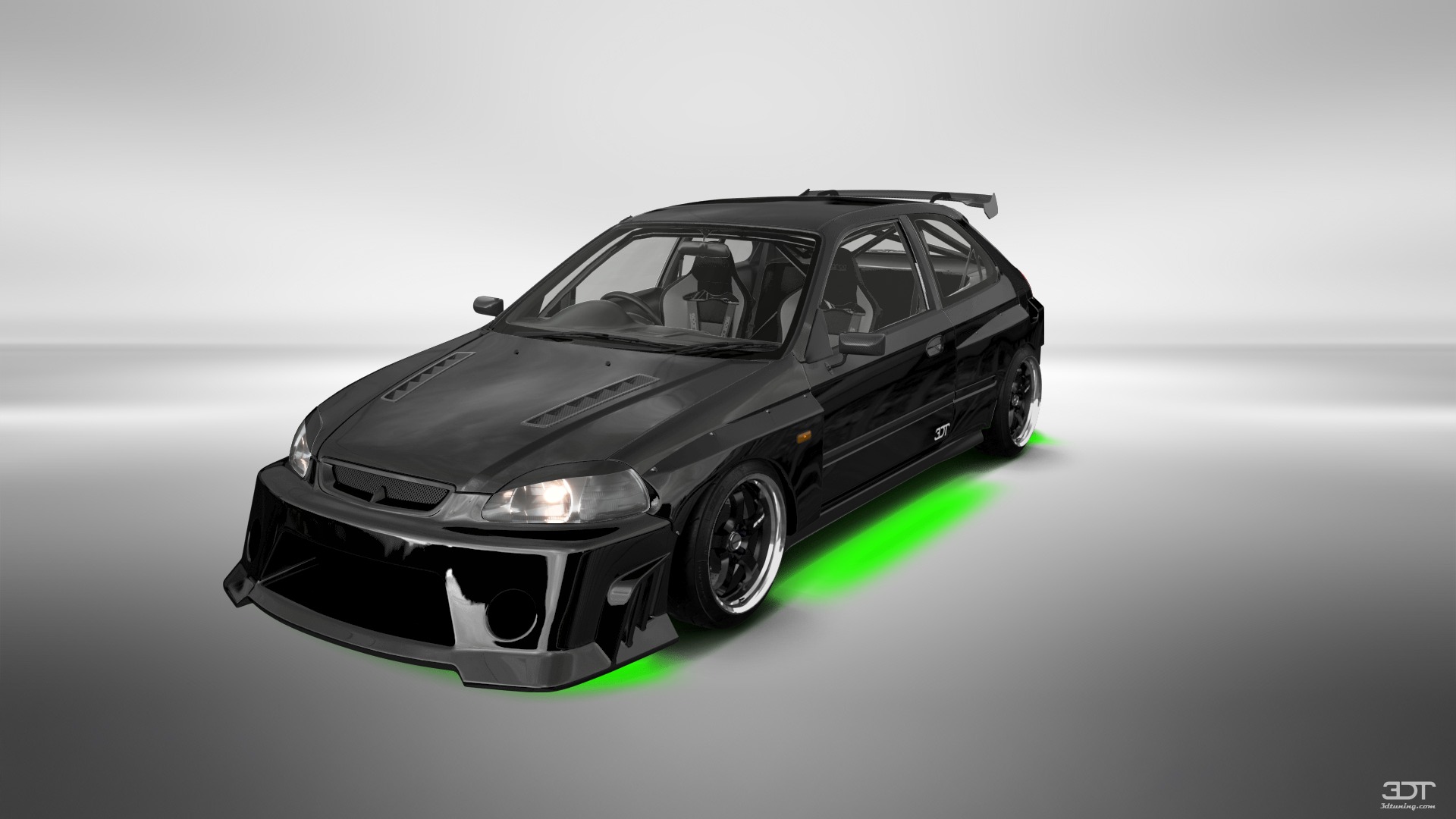 Honda Civic 3 Door Hatchback 1997 tuning