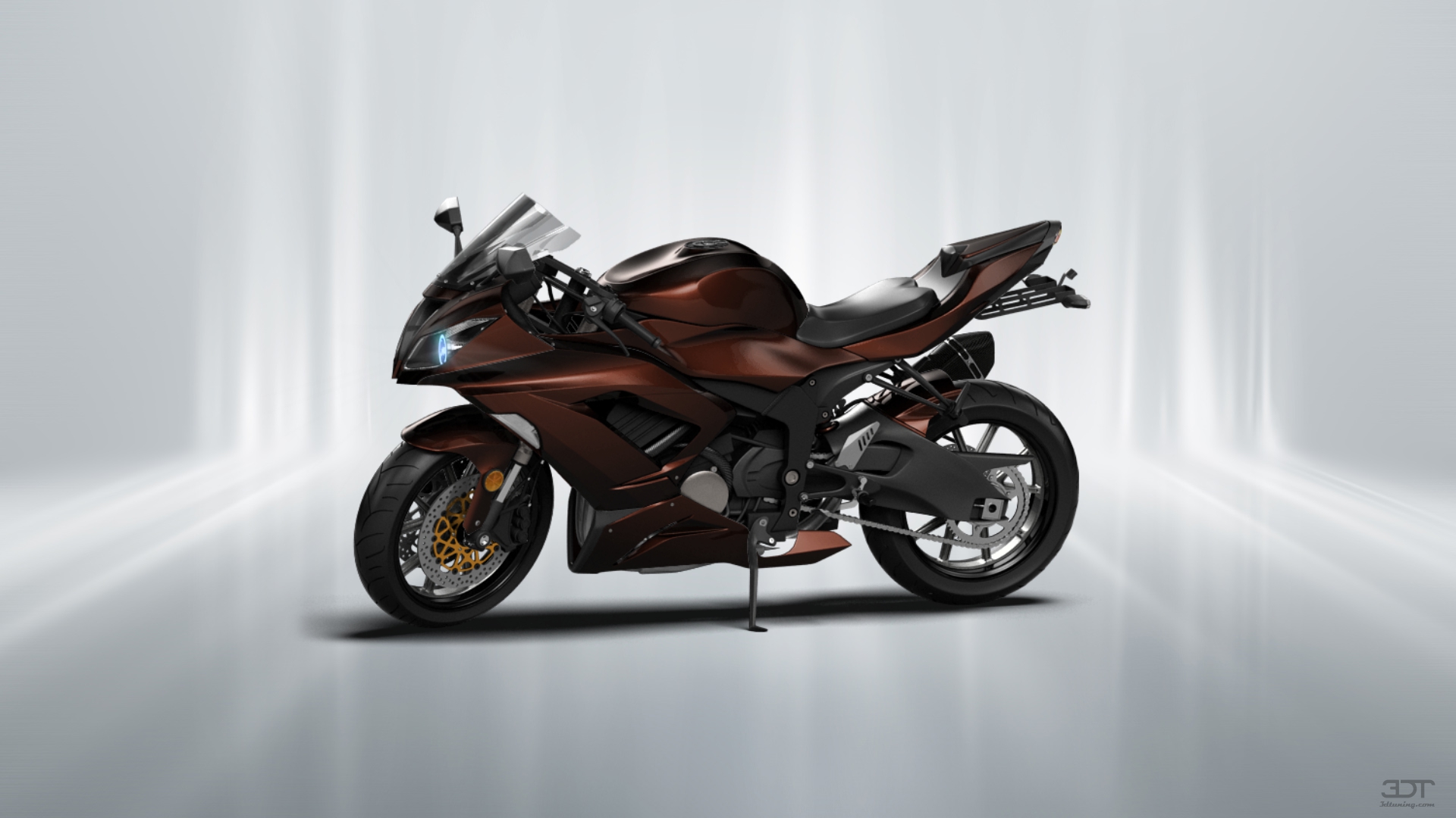 Kawasaki Ninja ZX 6R Sport Bike 2015 tuning