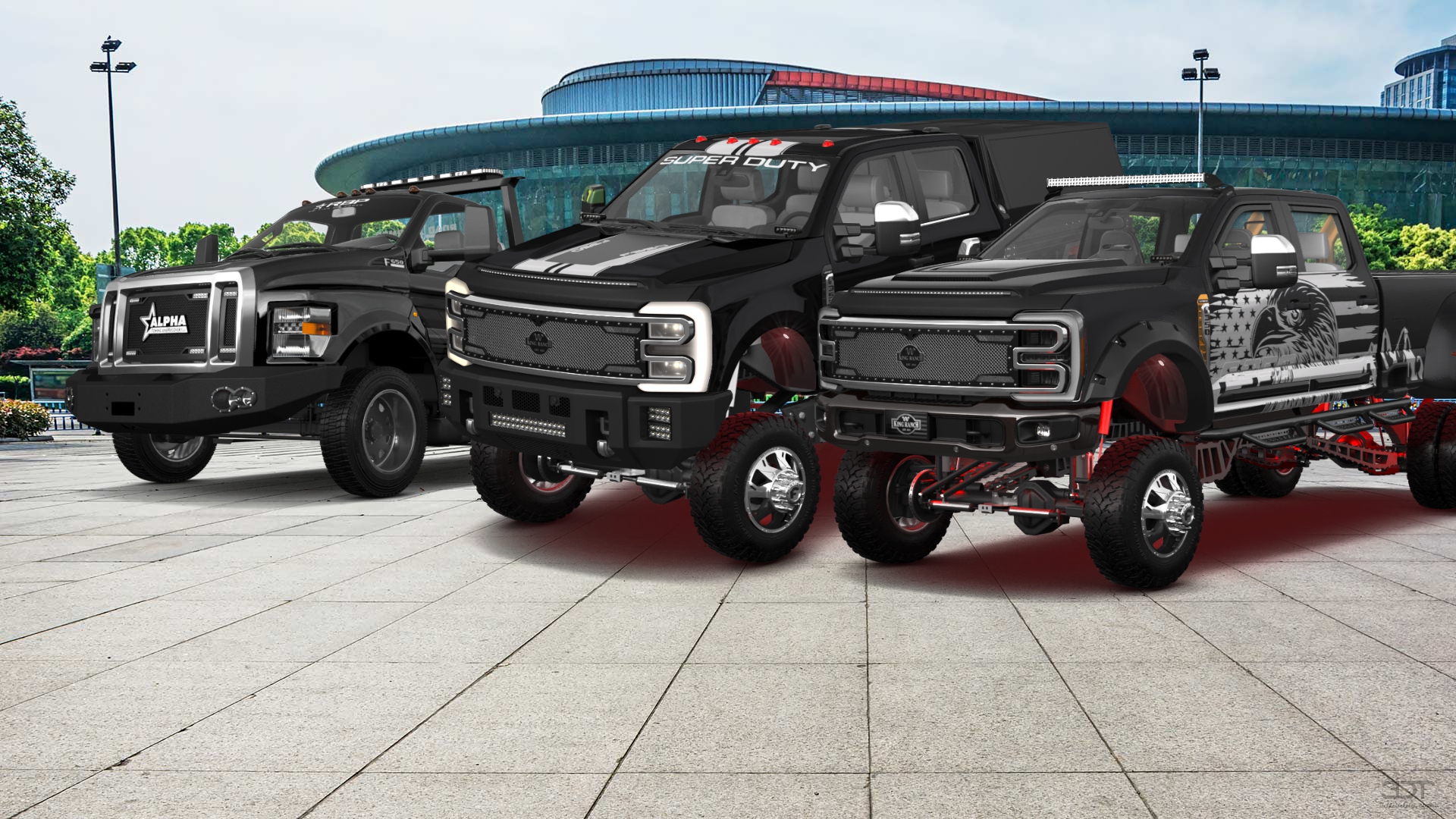 Ford F-350 DRW Crew Cab 4 Door pickup truck 2023 tuning