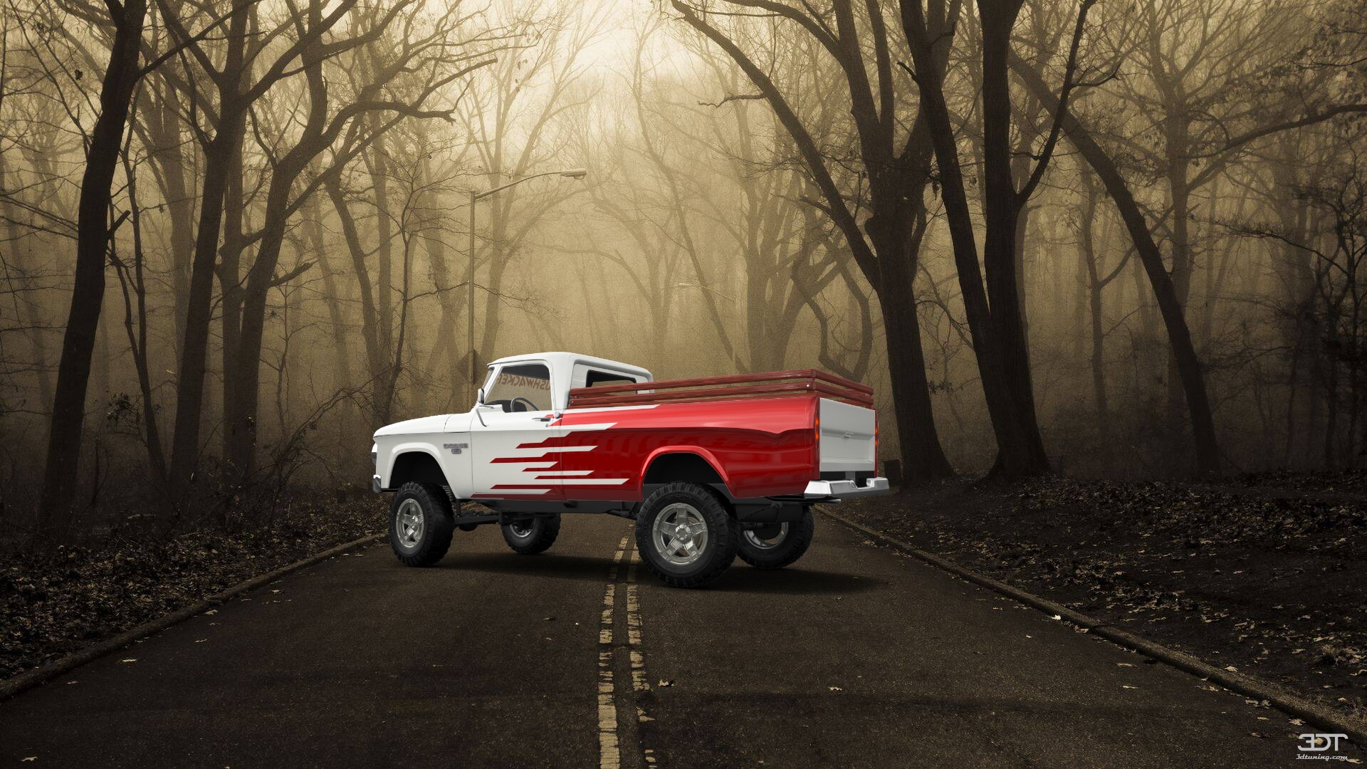 Dodge Power Wagon W200 2 Door pickup truck 1966