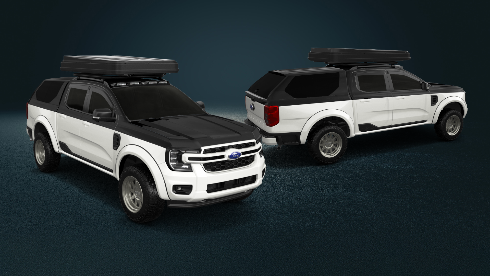 Ford Ranger 4 Door pickup truck 2022 tuning