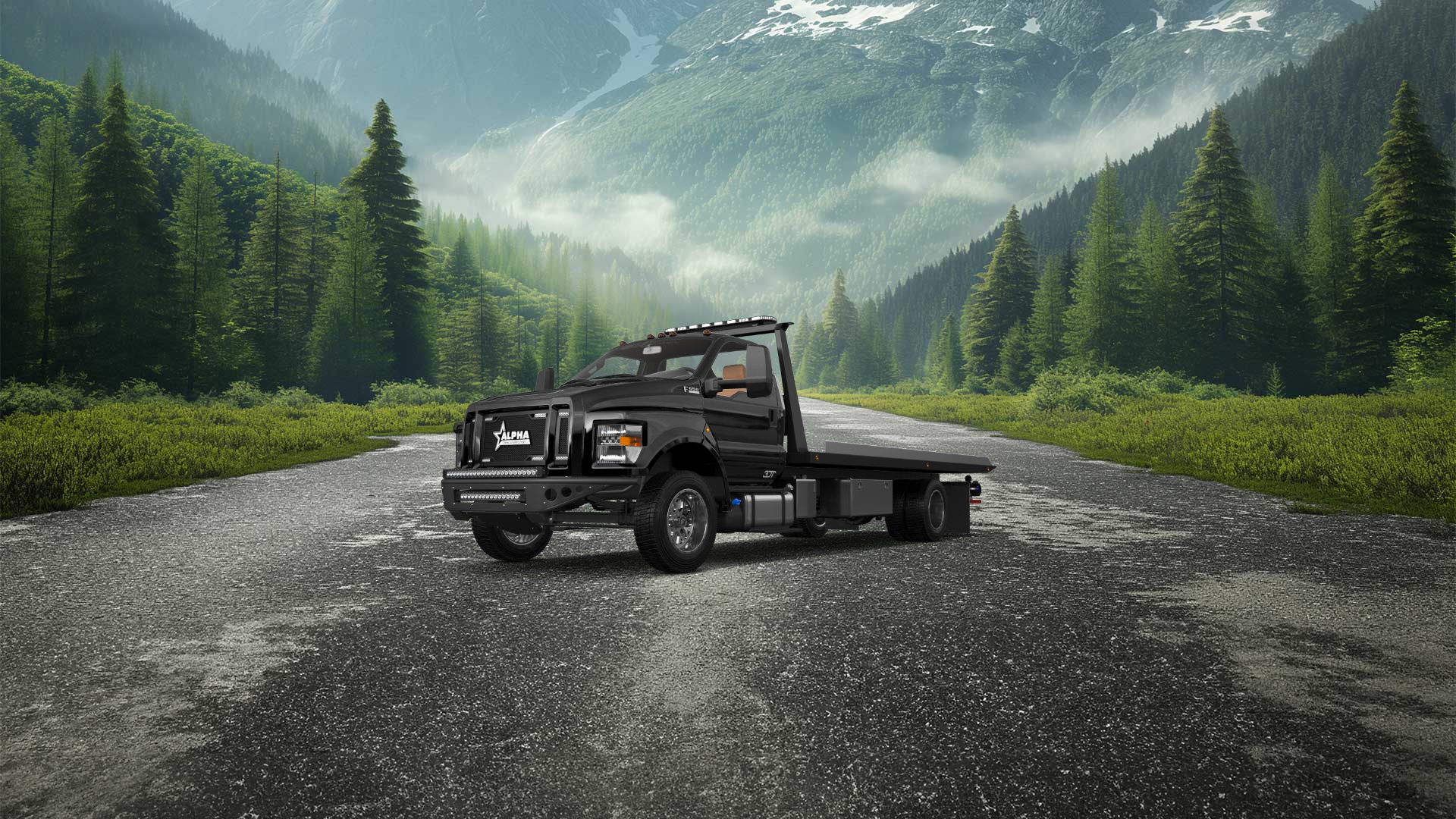 Ford F-650 Tow Truck Pickup 2016