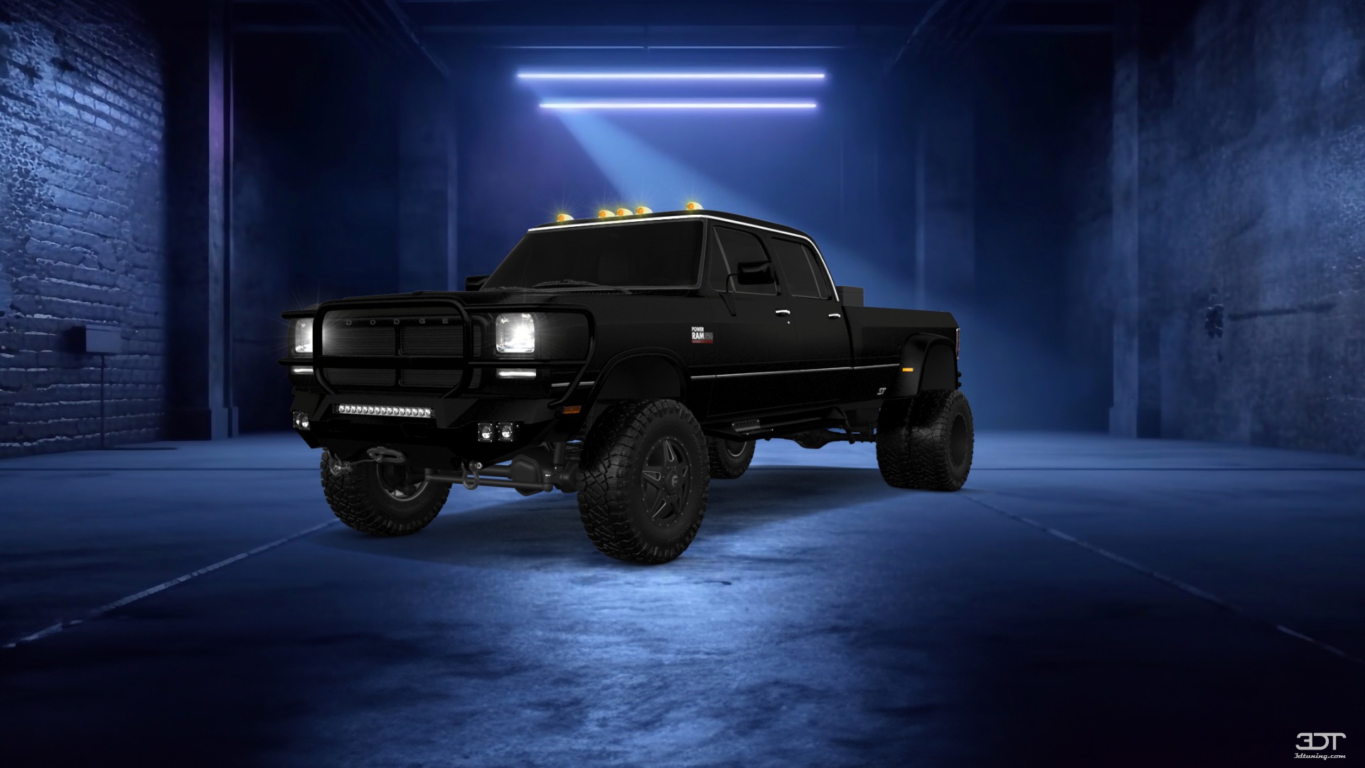 Dodge Ram 350 4 Door pickup truck 1991 tuning