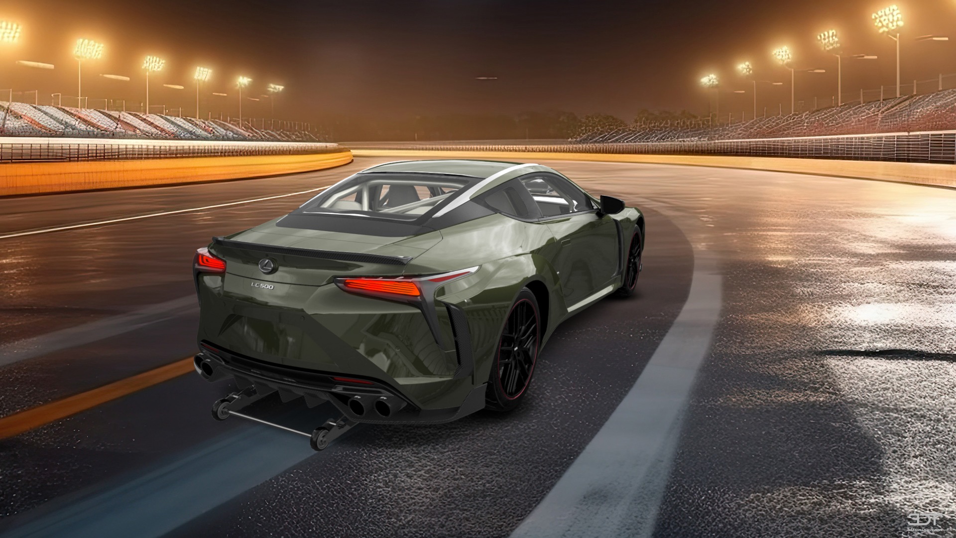 Lexus LC500 2 door fastback coupe 2017 tuning