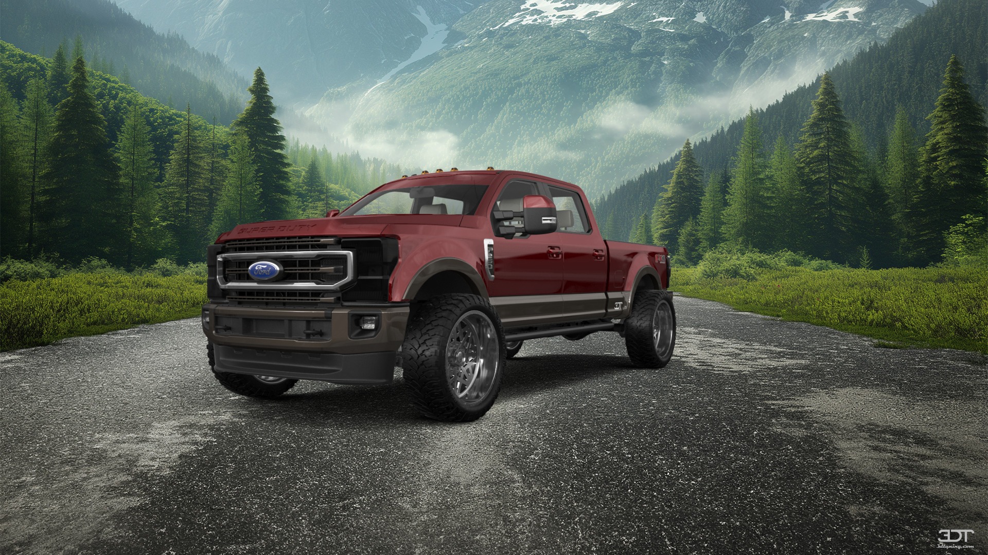 Ford F-250 4 Door pickup truck 2021