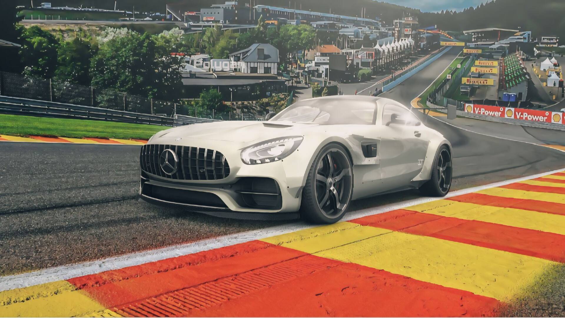 Mercedes AMG GT 2 door fastback coupe 2016 tuning