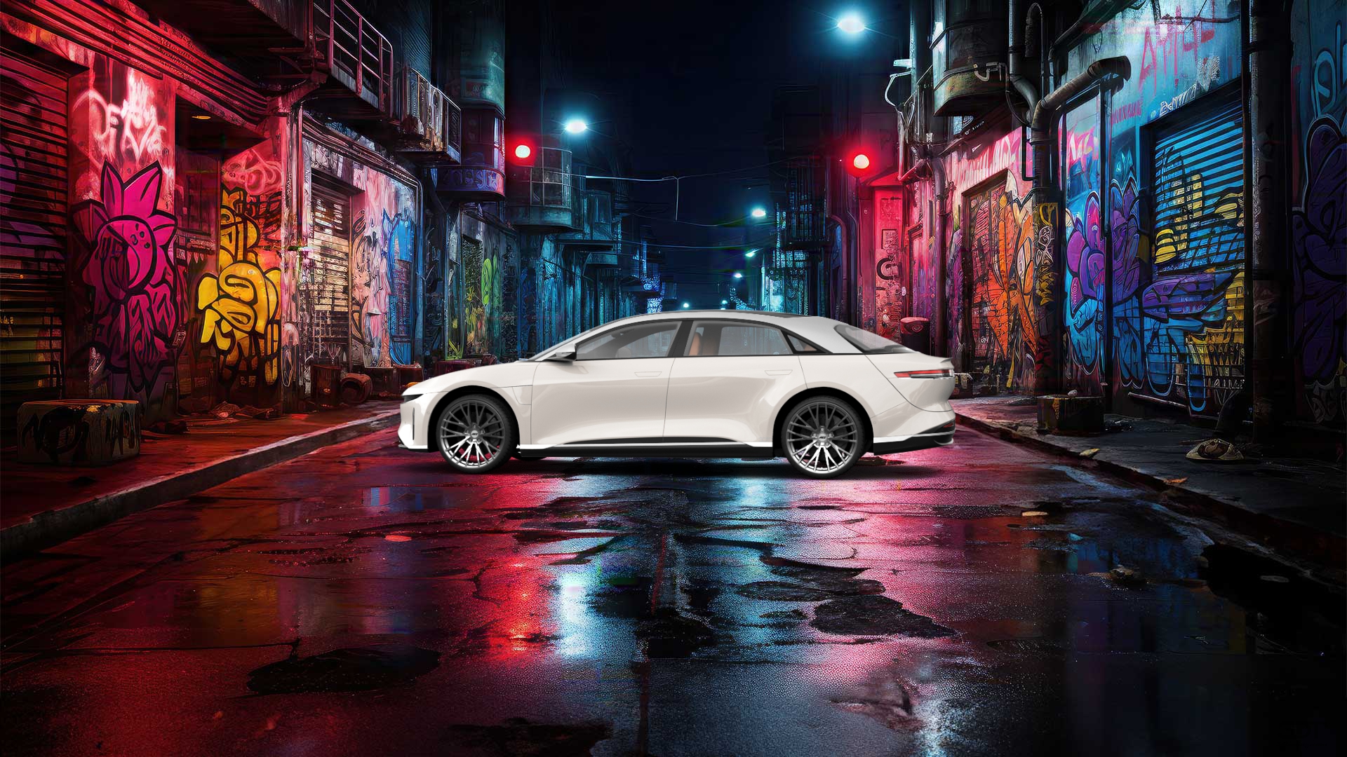 Lucid Air 4 Door Saloon 2022 tuning