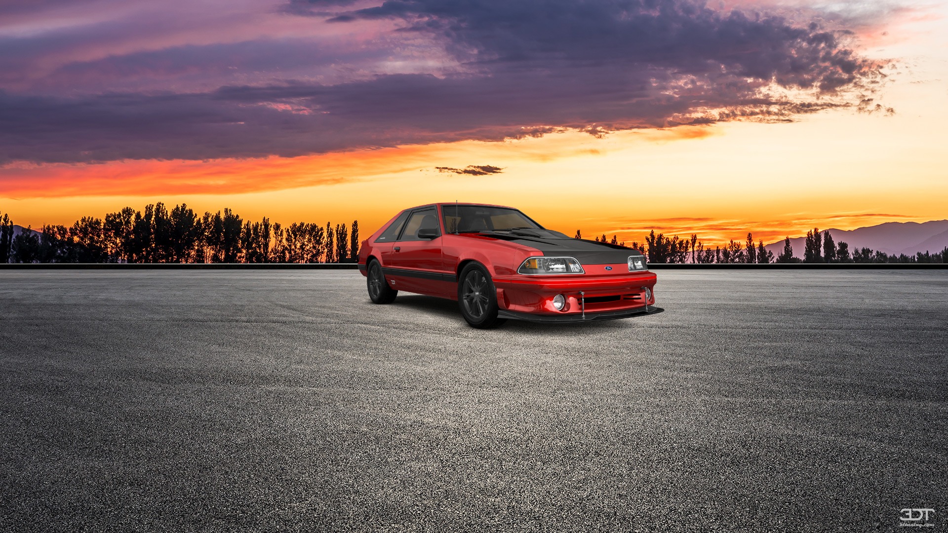 Ford Mustang 3 Door Hatchback 1988