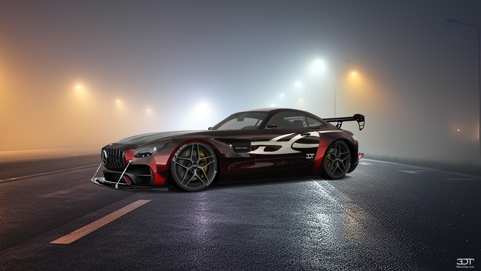 Mercedes AMG GT 2 door fastback coupe 2016