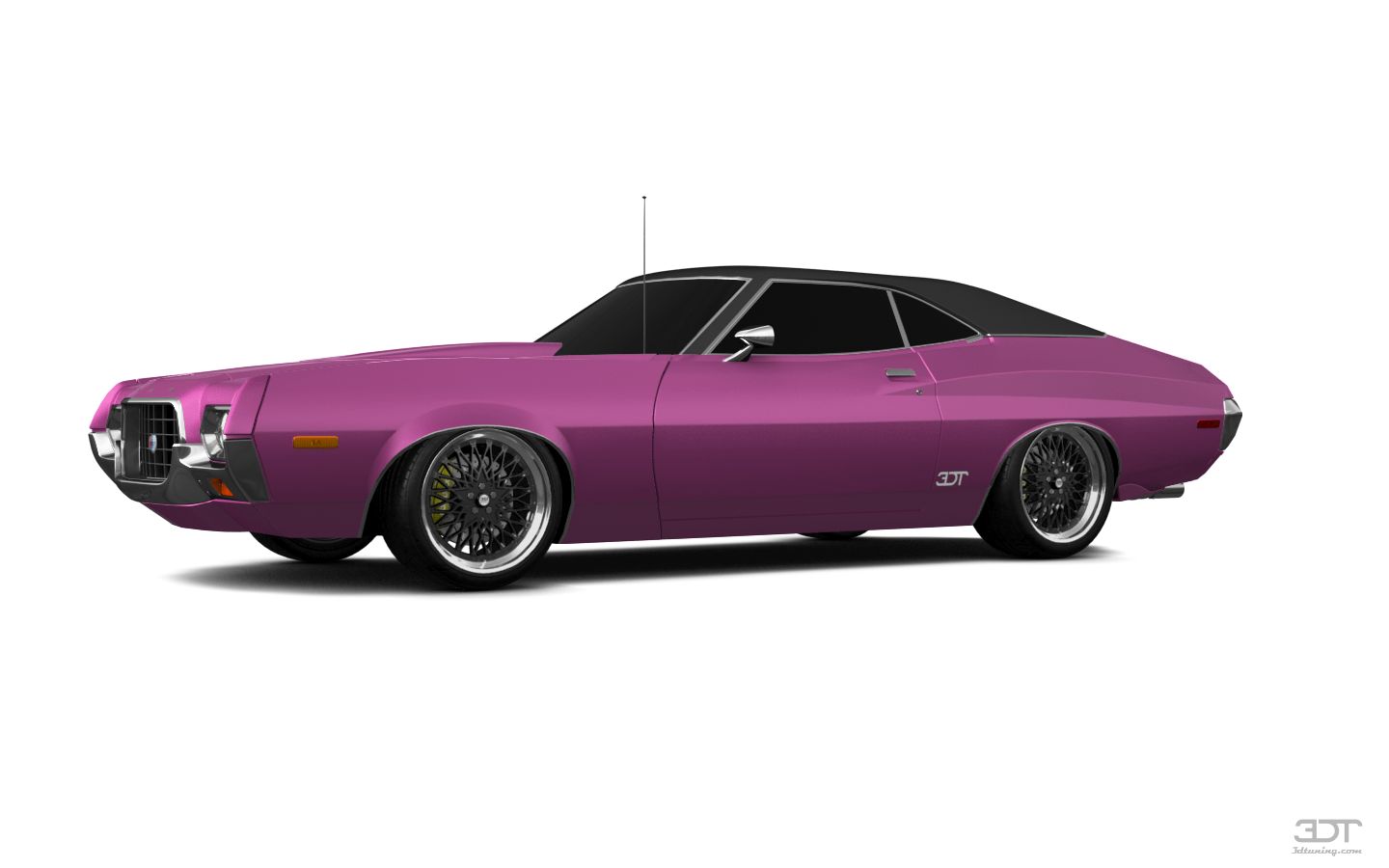 Ford Gran Torino Sport Factory Trim Retro Vibes Matte Custom