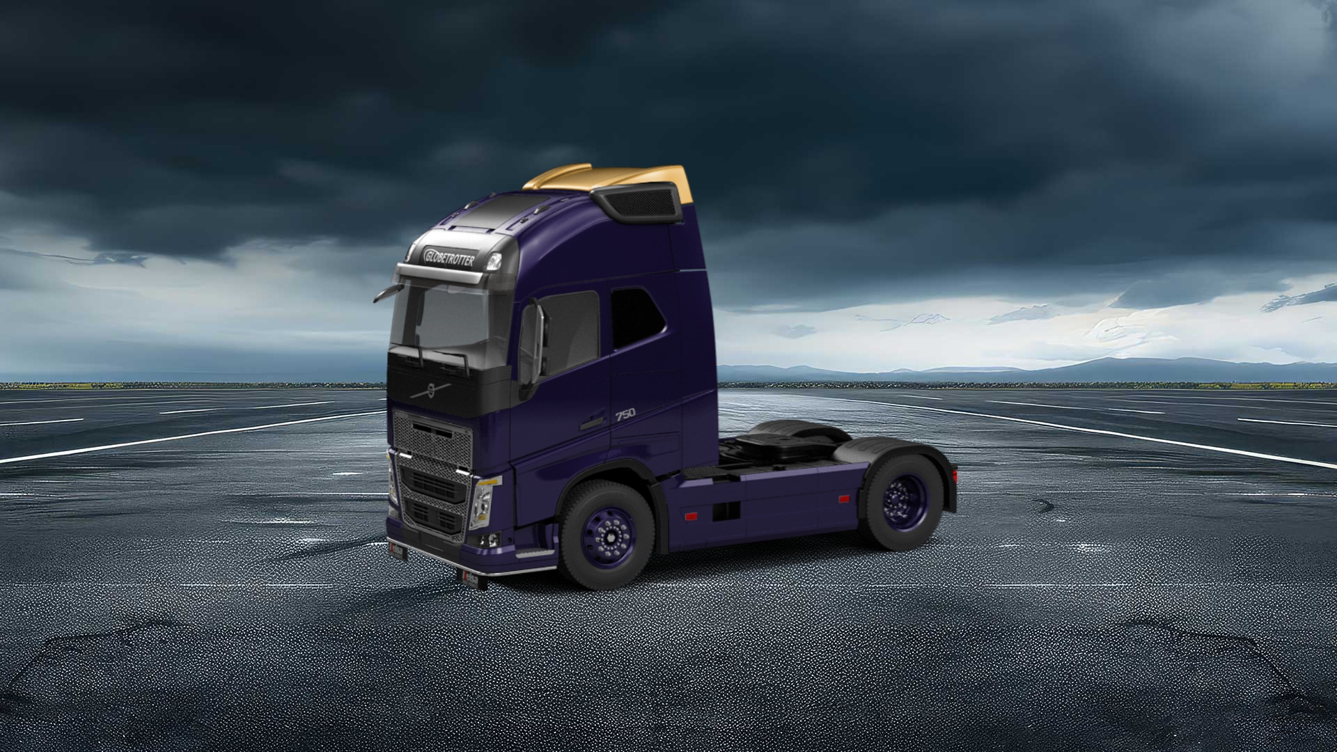 Volvo FH16 Globetrotter XL Cab Truck 2013 tuning
