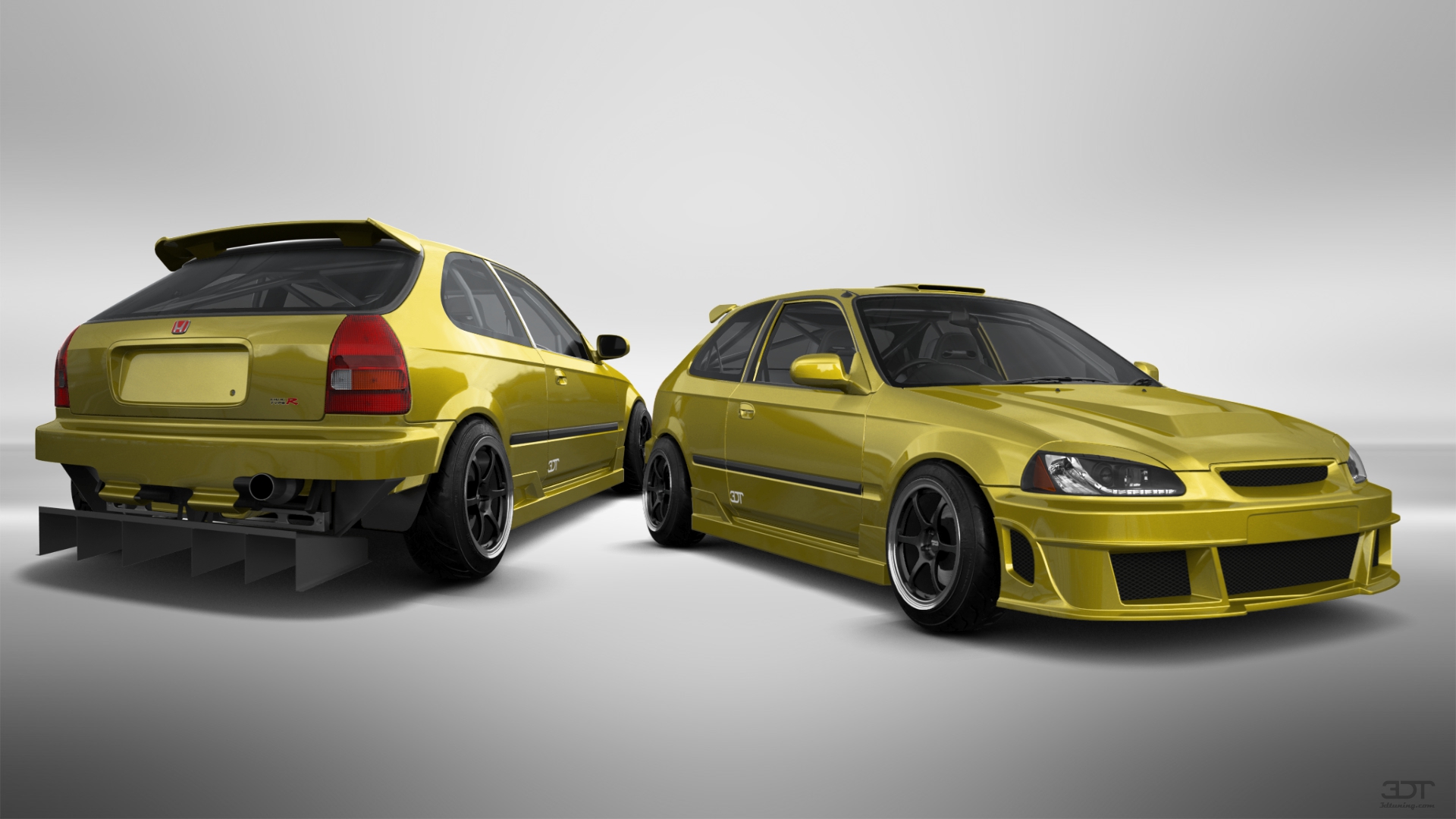 Honda Civic 3 Door Hatchback 1997 tuning