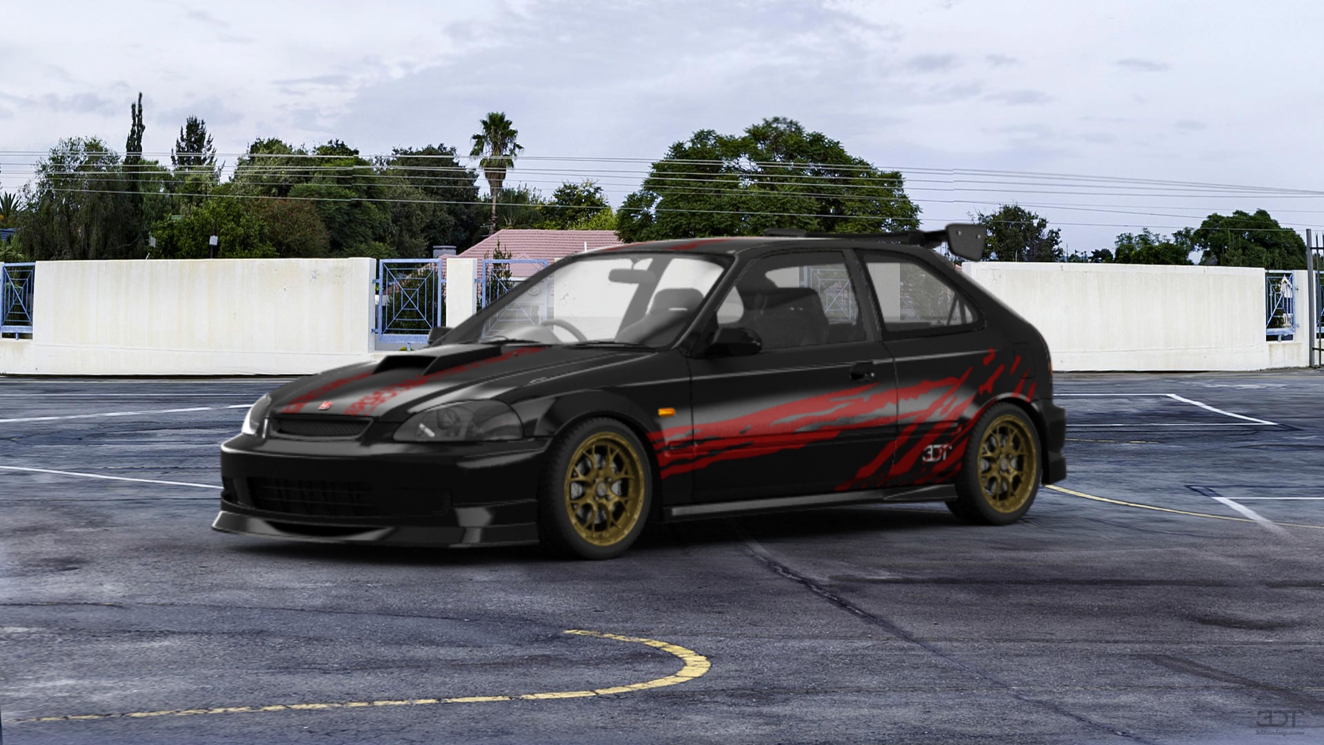 Honda Civic Type-R 3 Door 1997 tuning
