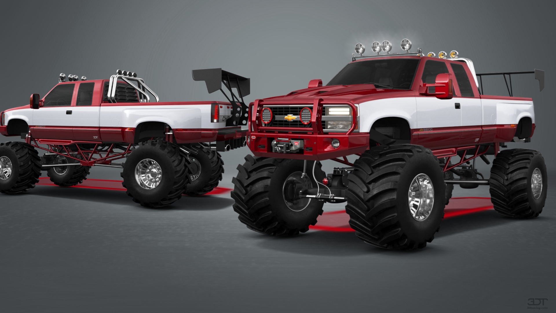 Chevrolet K3500 Extended Cab Pickup Truck 1988