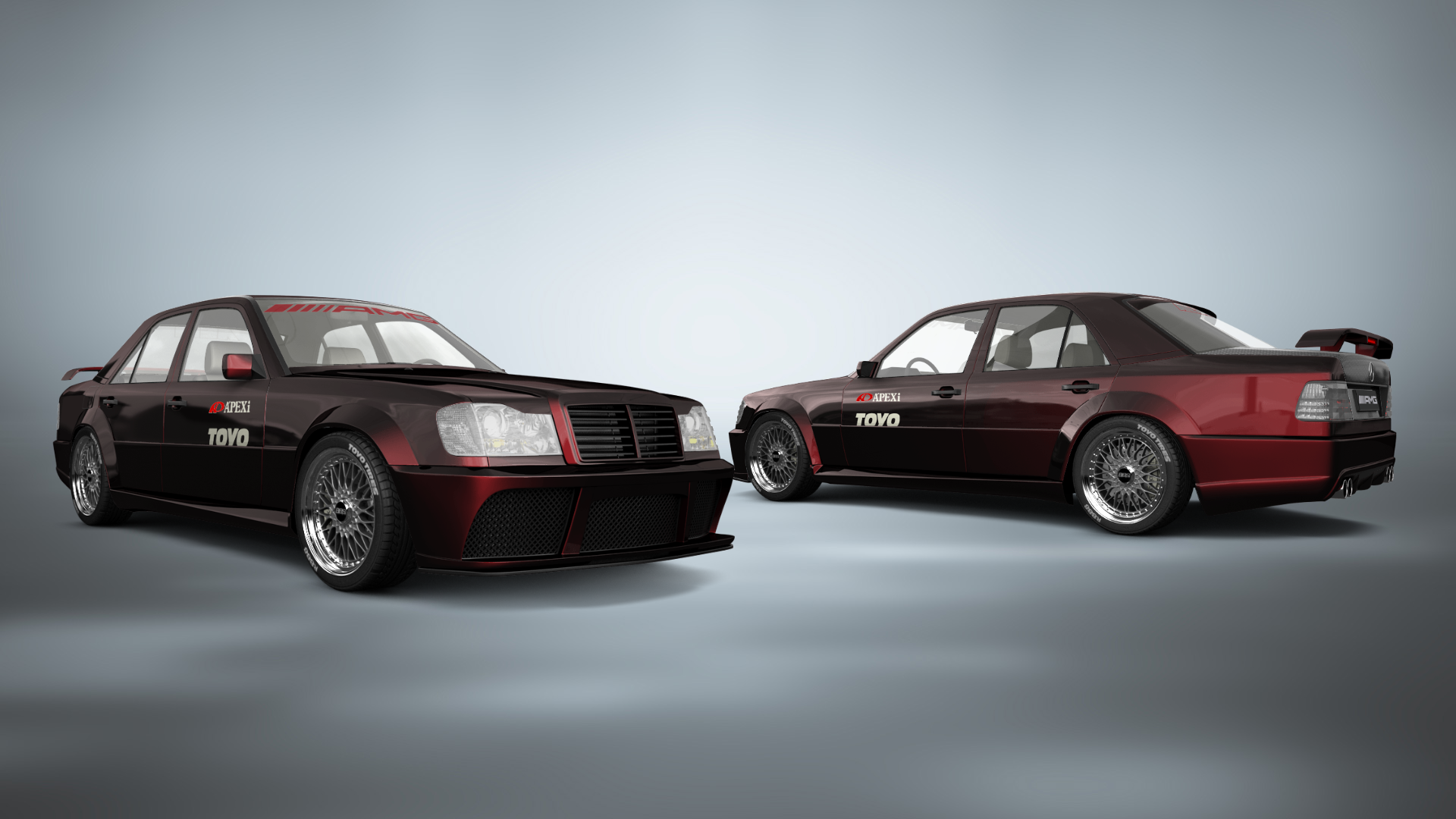 Mercedes E-Class Sedan 1984 tuning
