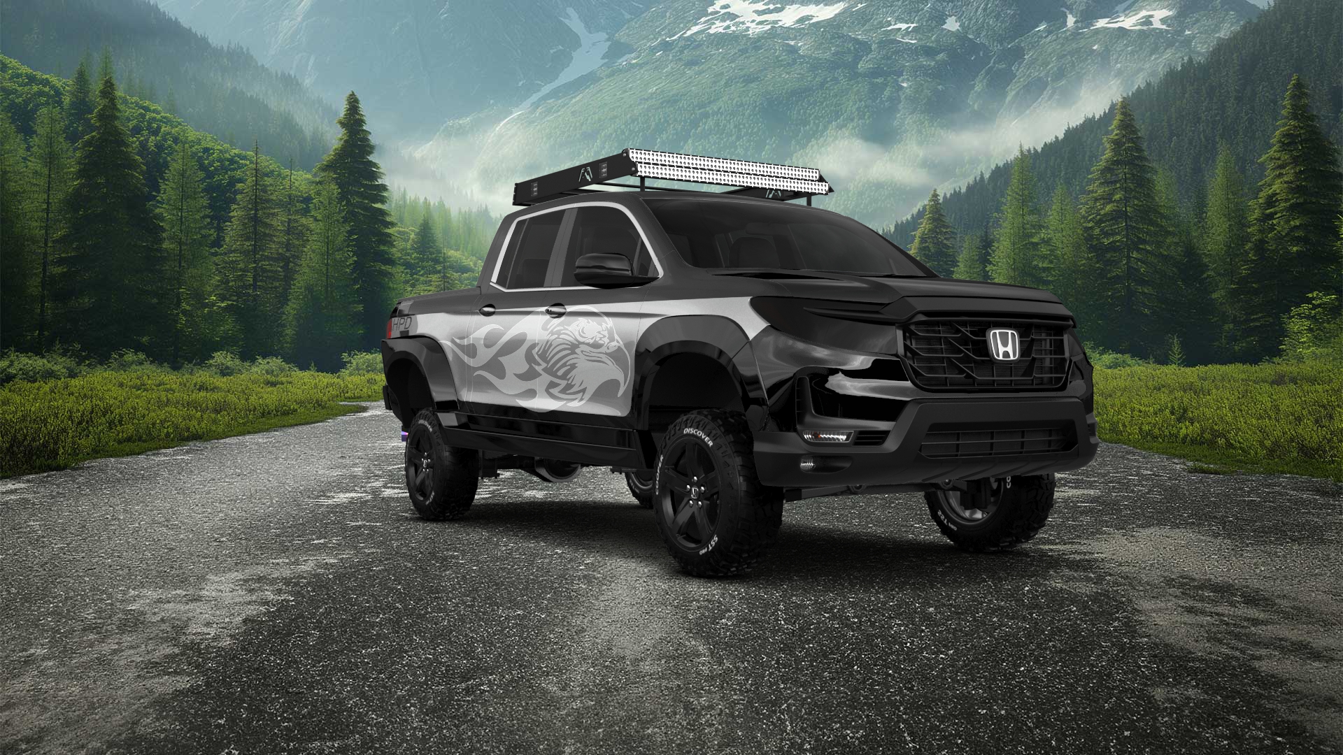 Honda Ridgeline 4 Door pickup truck 2021