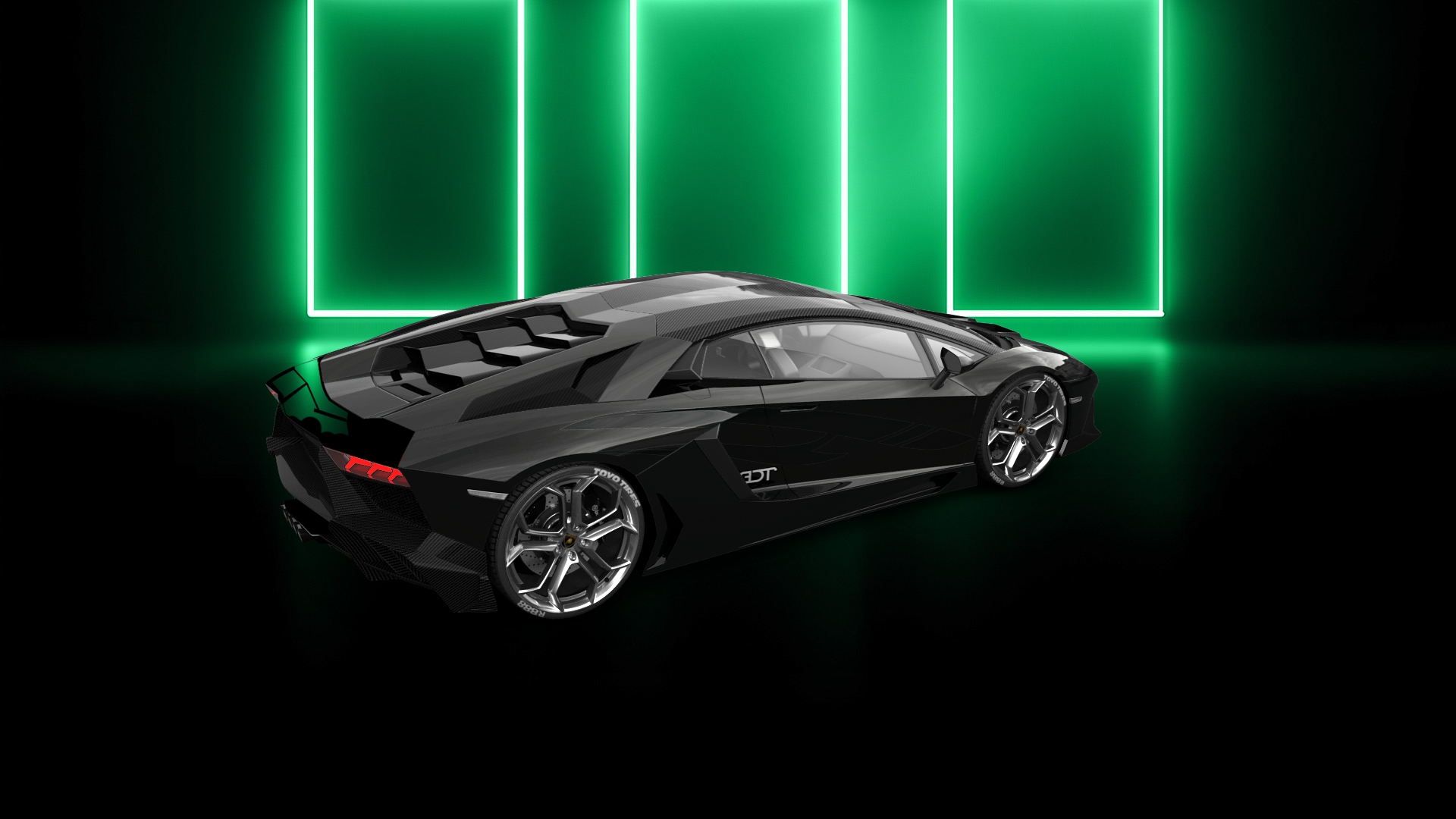 Lamborghini Aventador 2 Door Coupe 2012 tuning