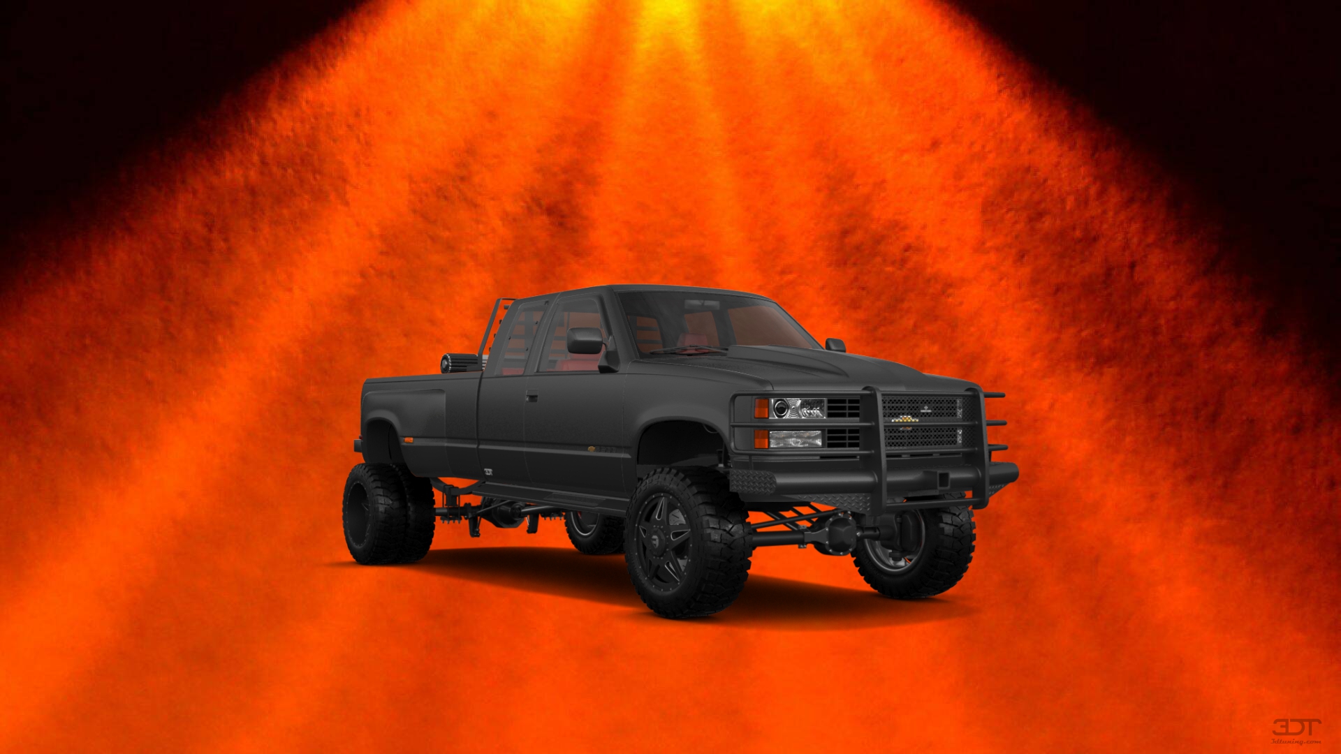 Chevrolet K3500 Extended Cab Pickup Truck 1988