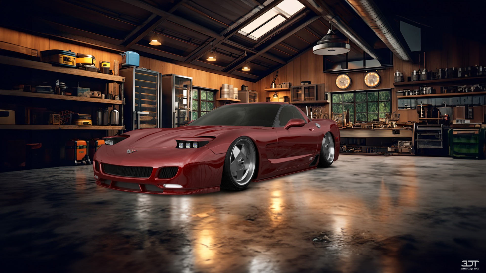 Chevrolet Corvette C5 Fastback 2 Door Coupe 1997 tuning