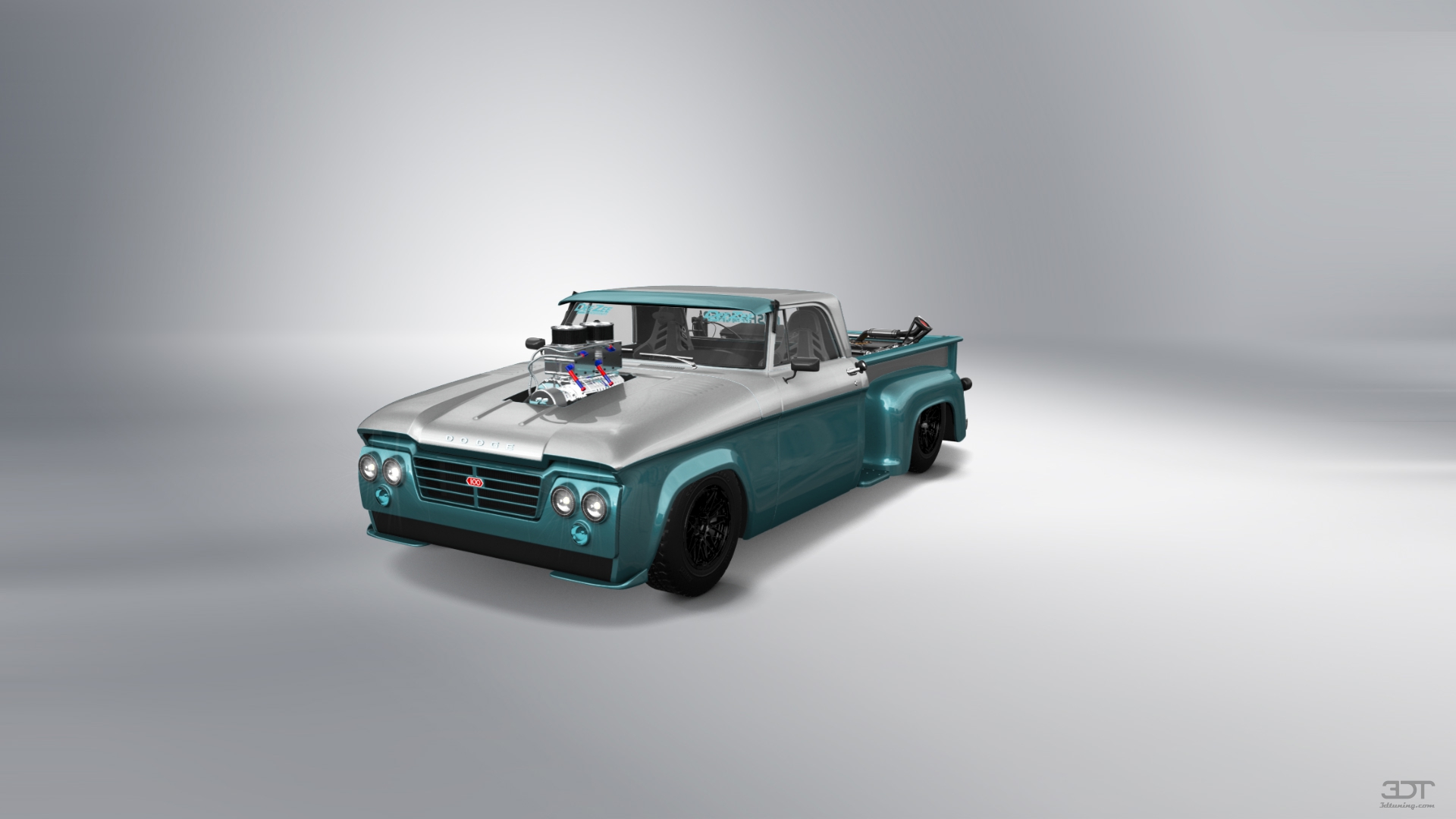 Dodge D-100 Stepside 2 Door pickup truck 1961