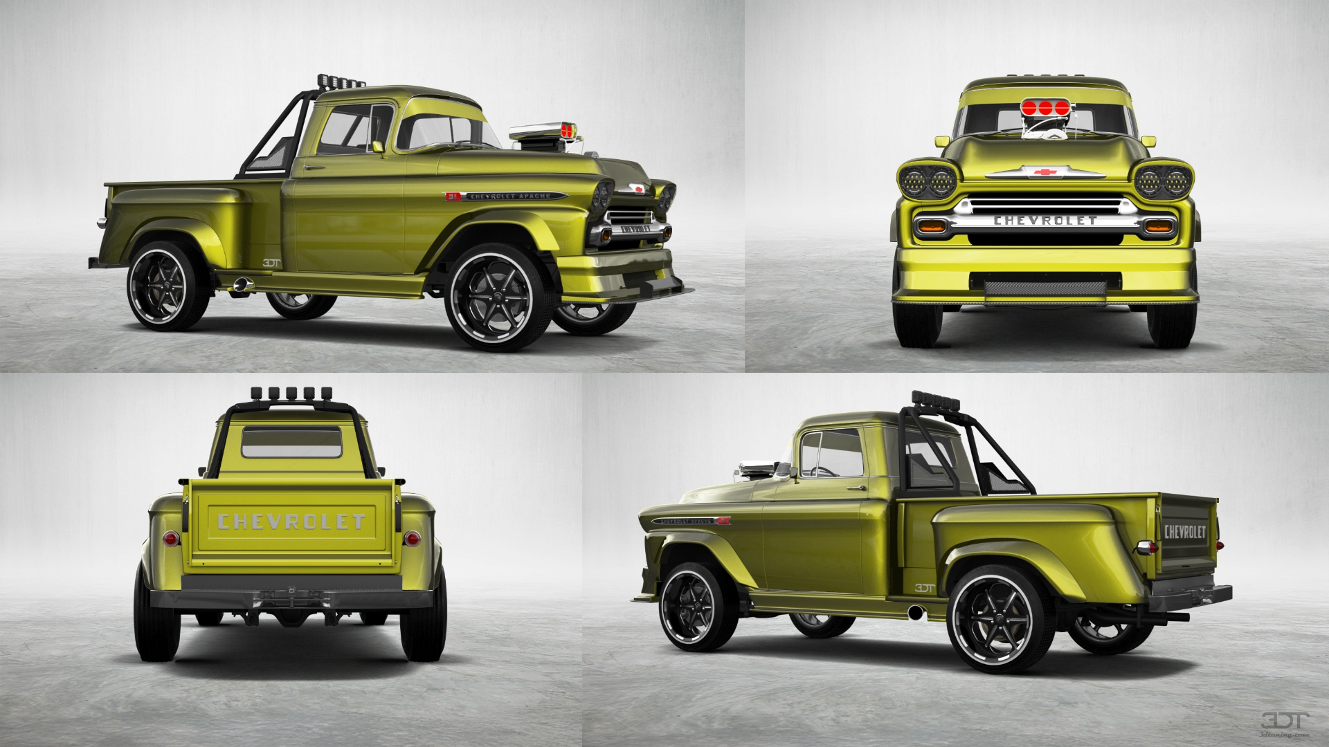 Chevrolet Apache Stepside 2 Door pickup truck 1959