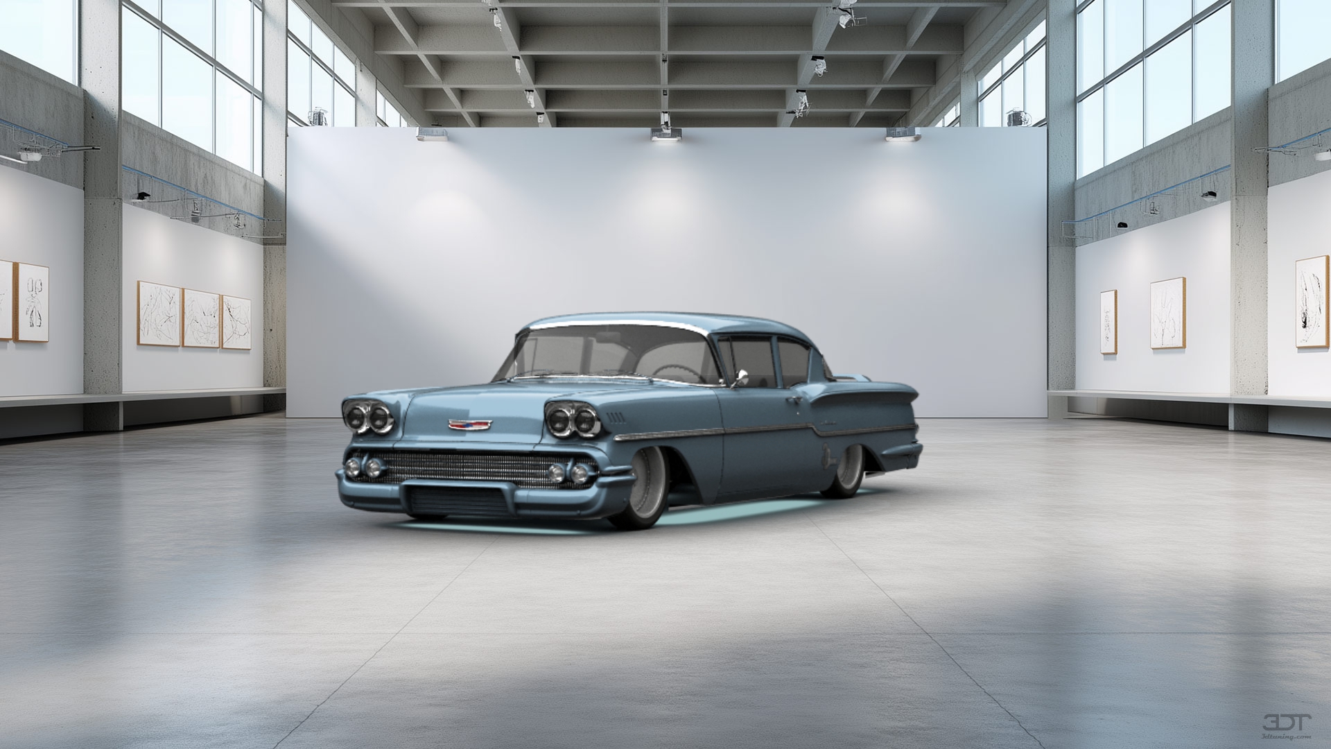 Chevrolet Delray 2door Sedan Coupe 1958 tuning