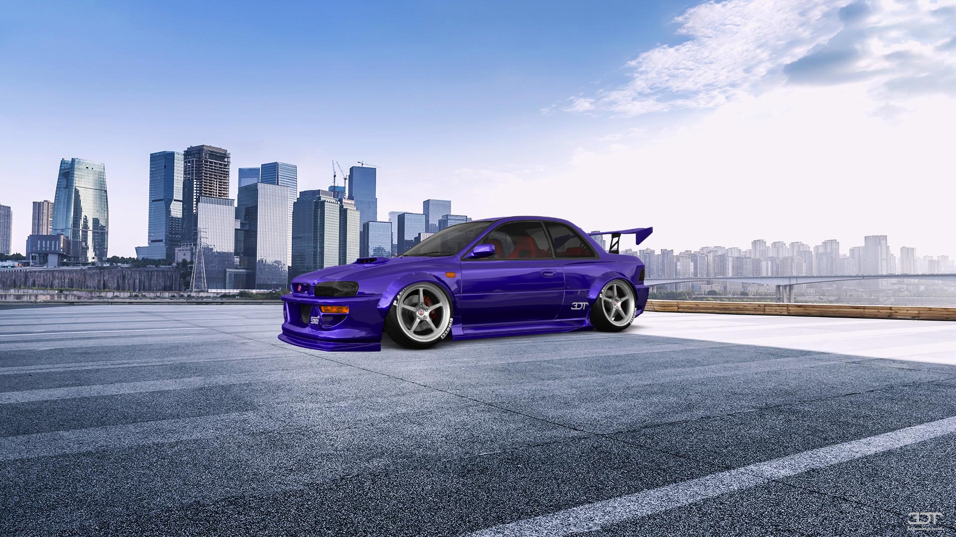 Subaru Impreza WRX STI 22B 2 Door Coupe 2000 tuning
