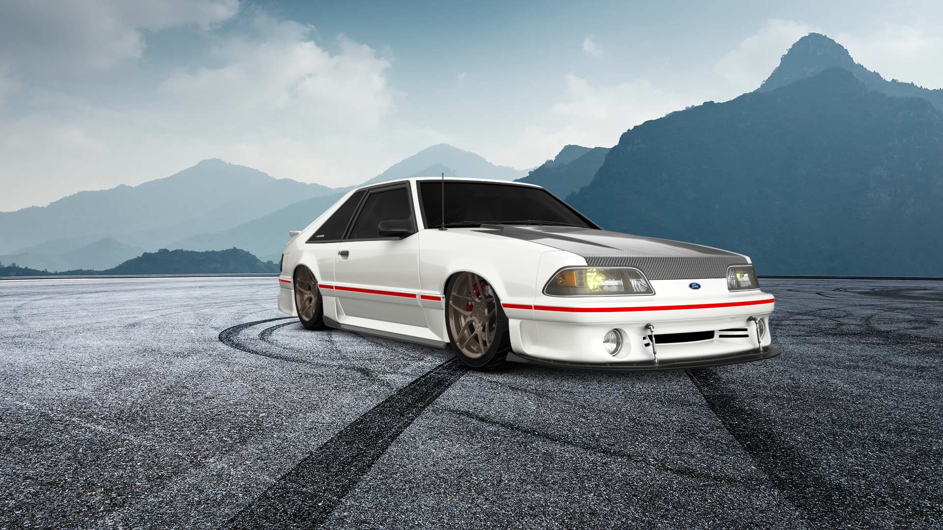 Ford Mustang 3 Door Hatchback 1988
