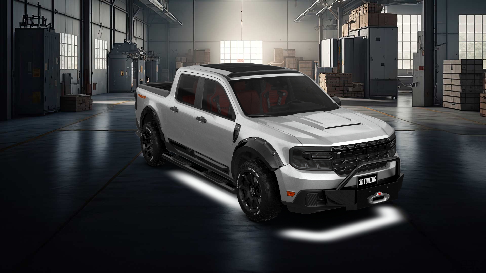 Ford Maverick 4 Door pickup truck 2022 tuning