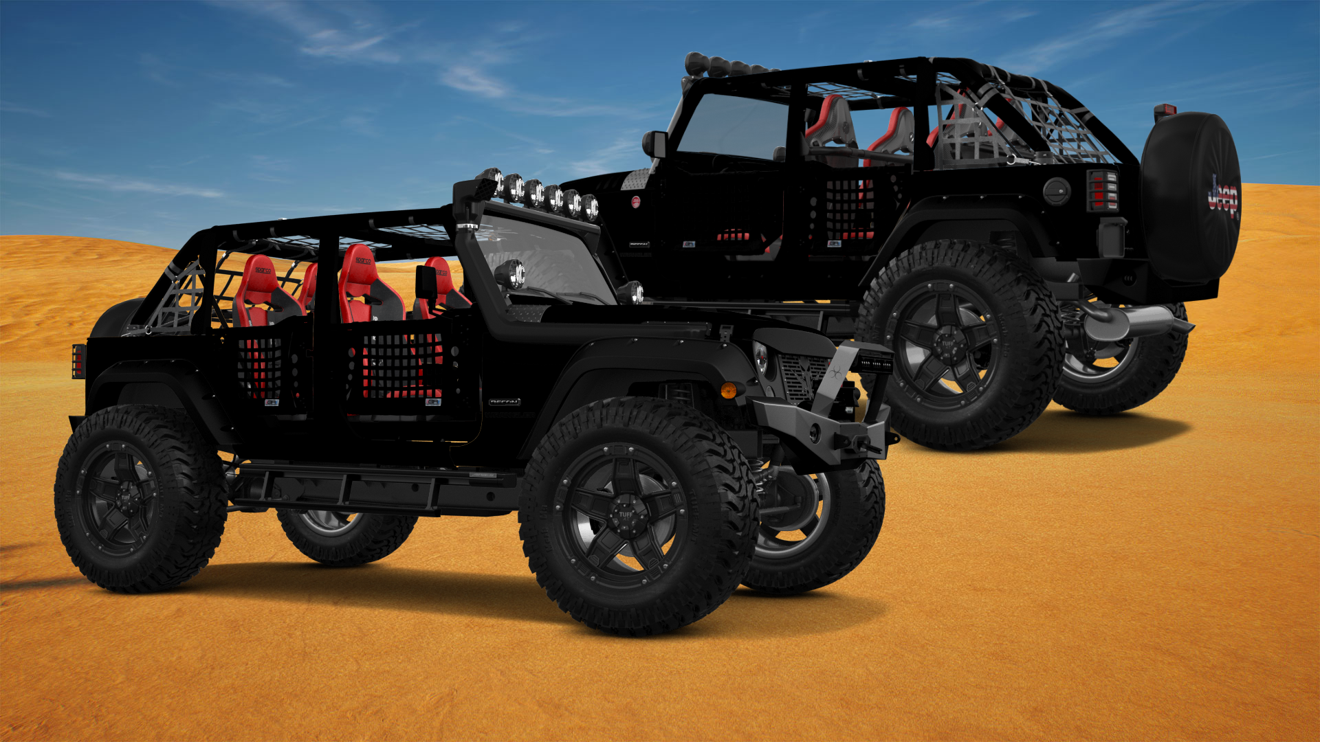Jeep Wrangler Unlimited JK Rubicon Recon 4 Door SUV 2017