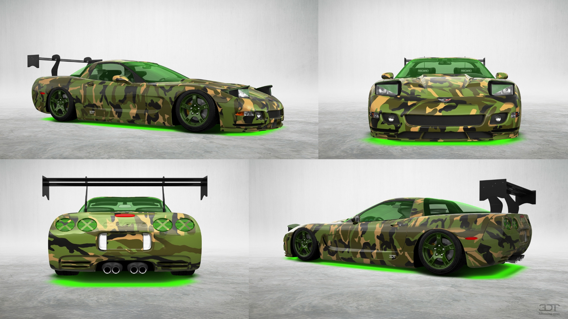 Chevrolet Corvette C5 Fastback 2 Door Coupe 1997 tuning