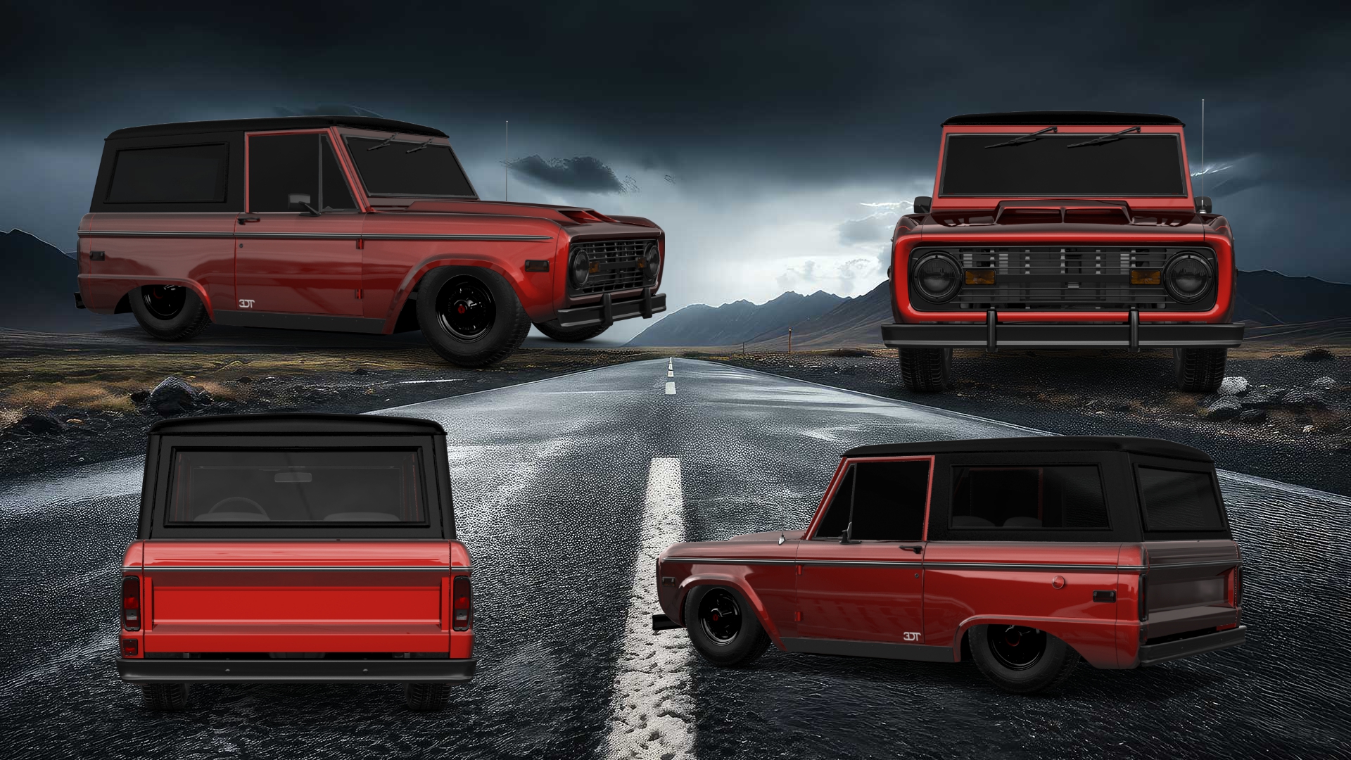 Ford Bronco 3 Door SUV 1965