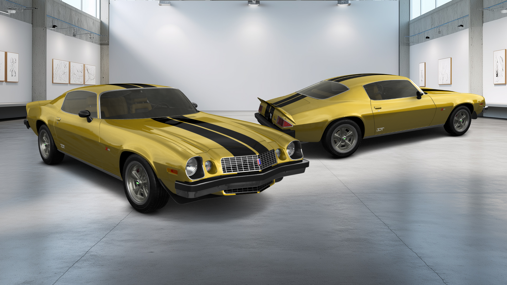 Chevrolet Camaro 2 Door Coupe 1974 tuning