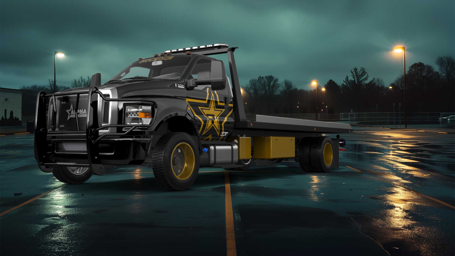 Ford F-650 Tow Truck Pickup 2016