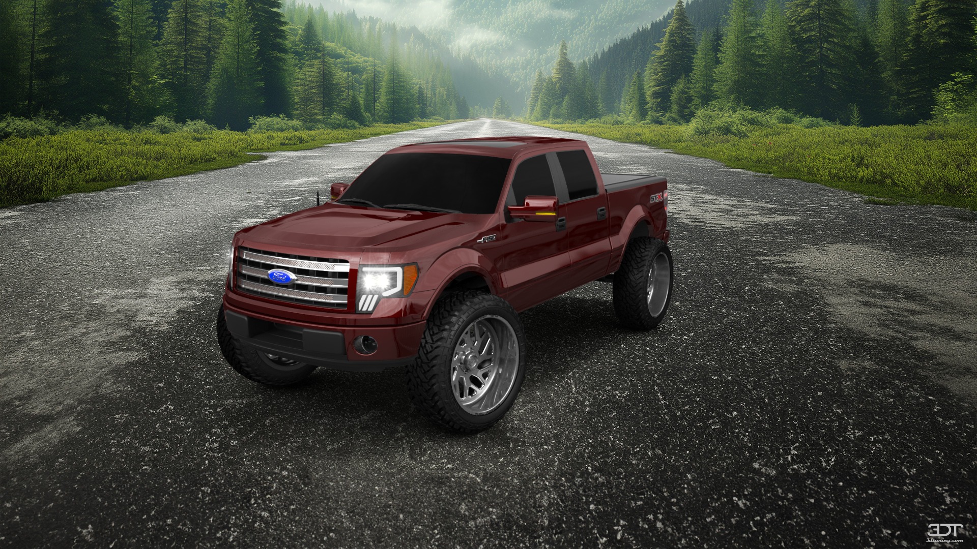 Ford F-150 Crew Cab 4 Door pickup truck 2013