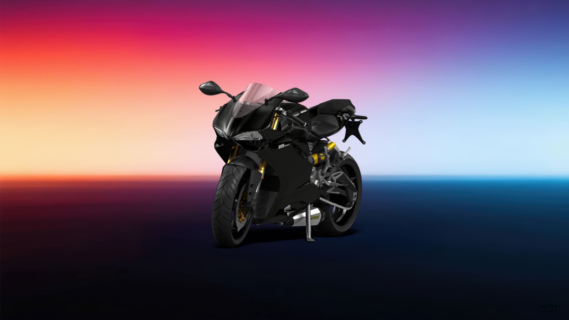 Ducati 899 Panigale Sport Bike 2015 tuning