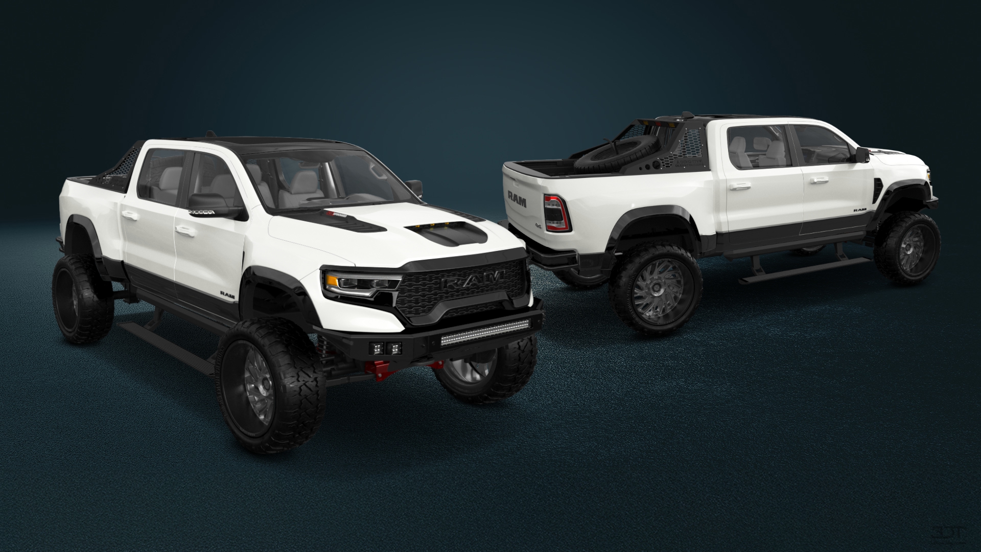 Dodge Ram 1500 TRX 4 Door pickup truck 2021