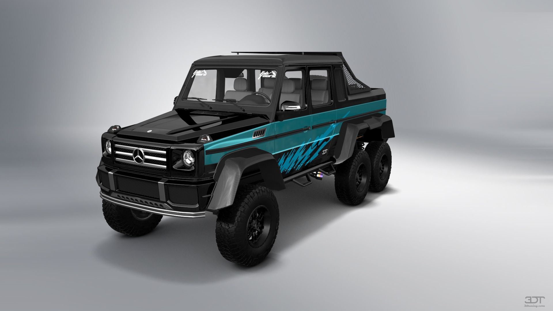 Mercedes G 63 AMG 6x6 4 Door pickup truck 2013 tuning