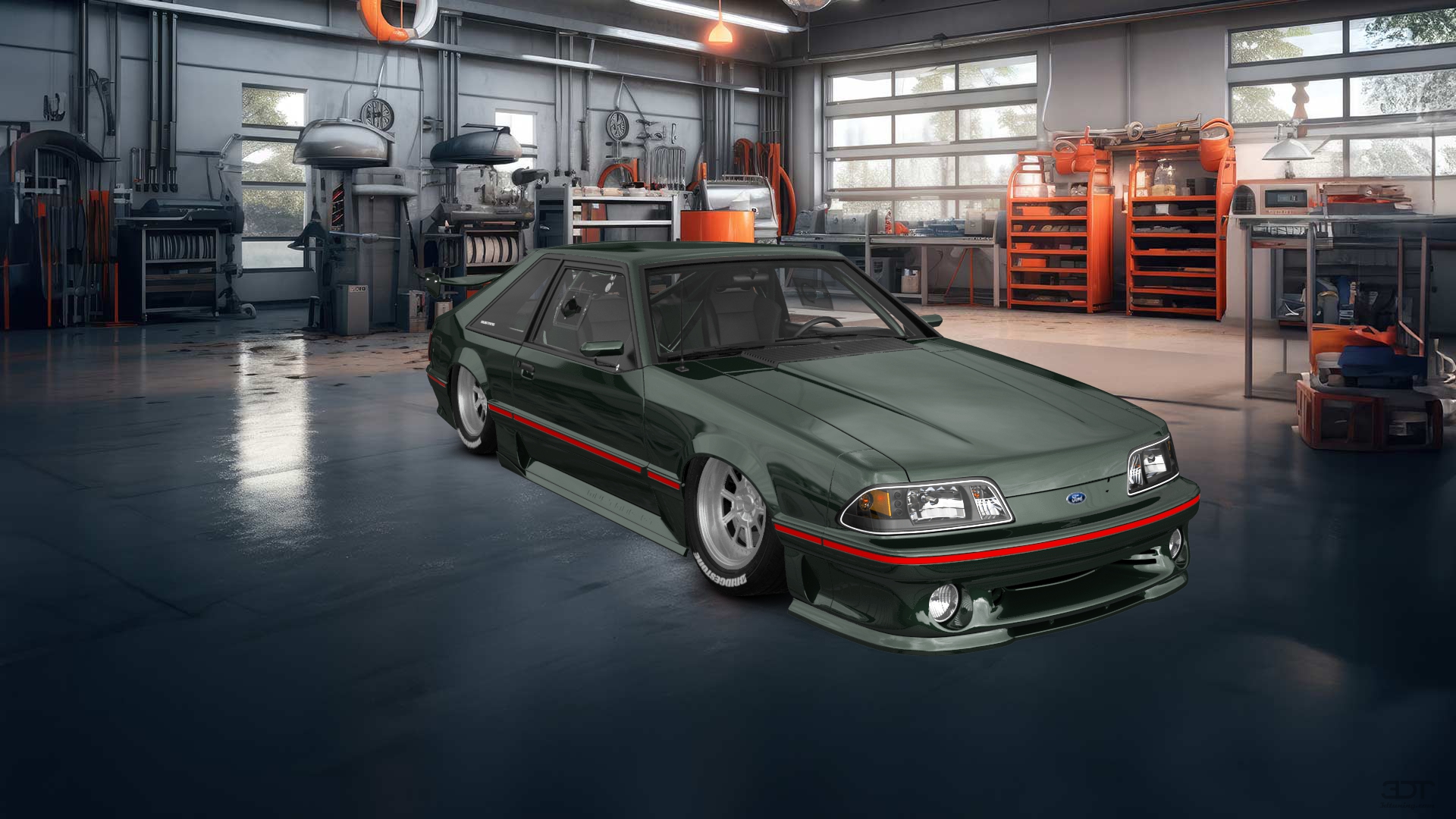 Ford Mustang 3 Door Hatchback 1988