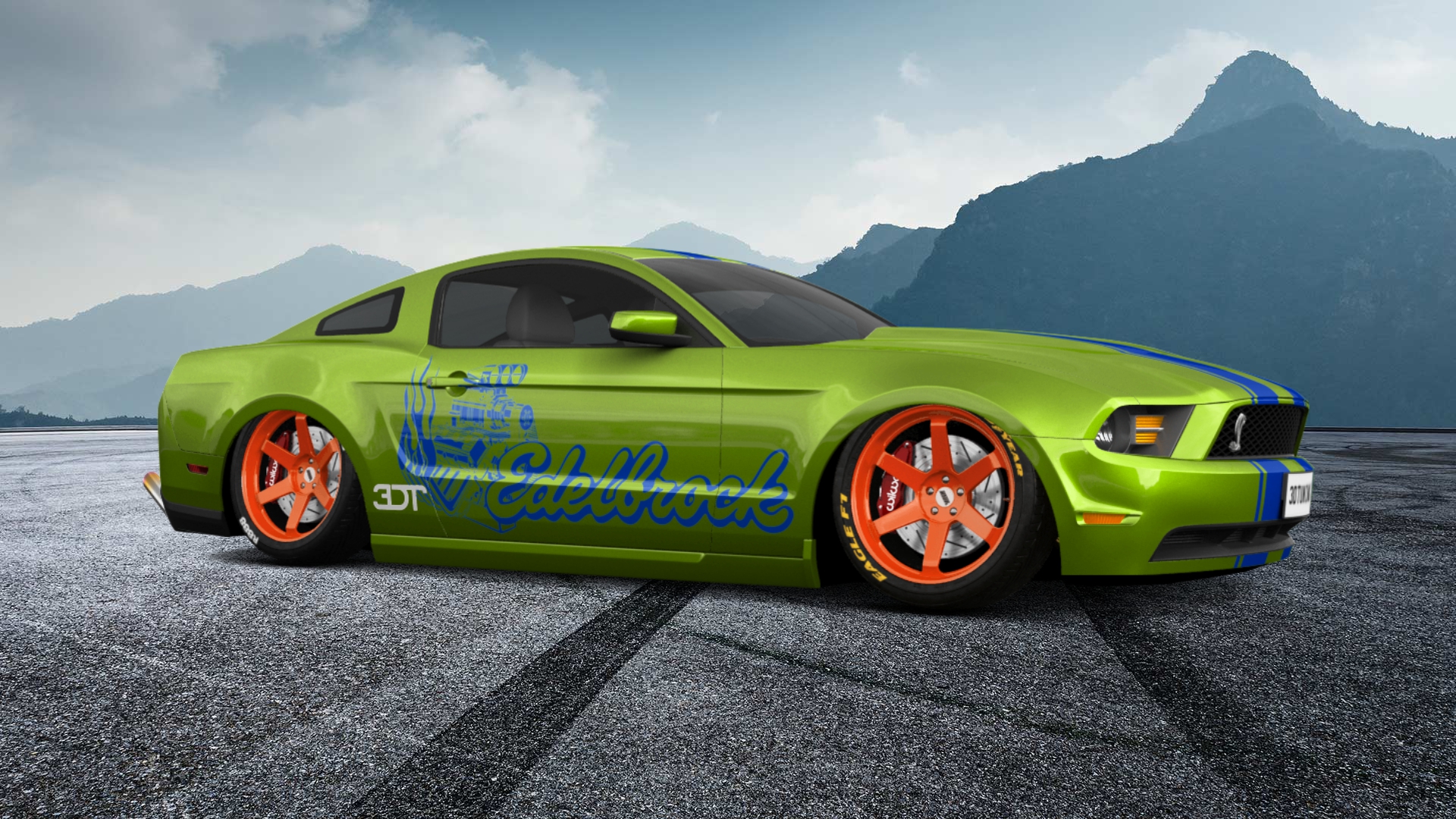Ford Mustang 2 Door Coupe 2010 Images