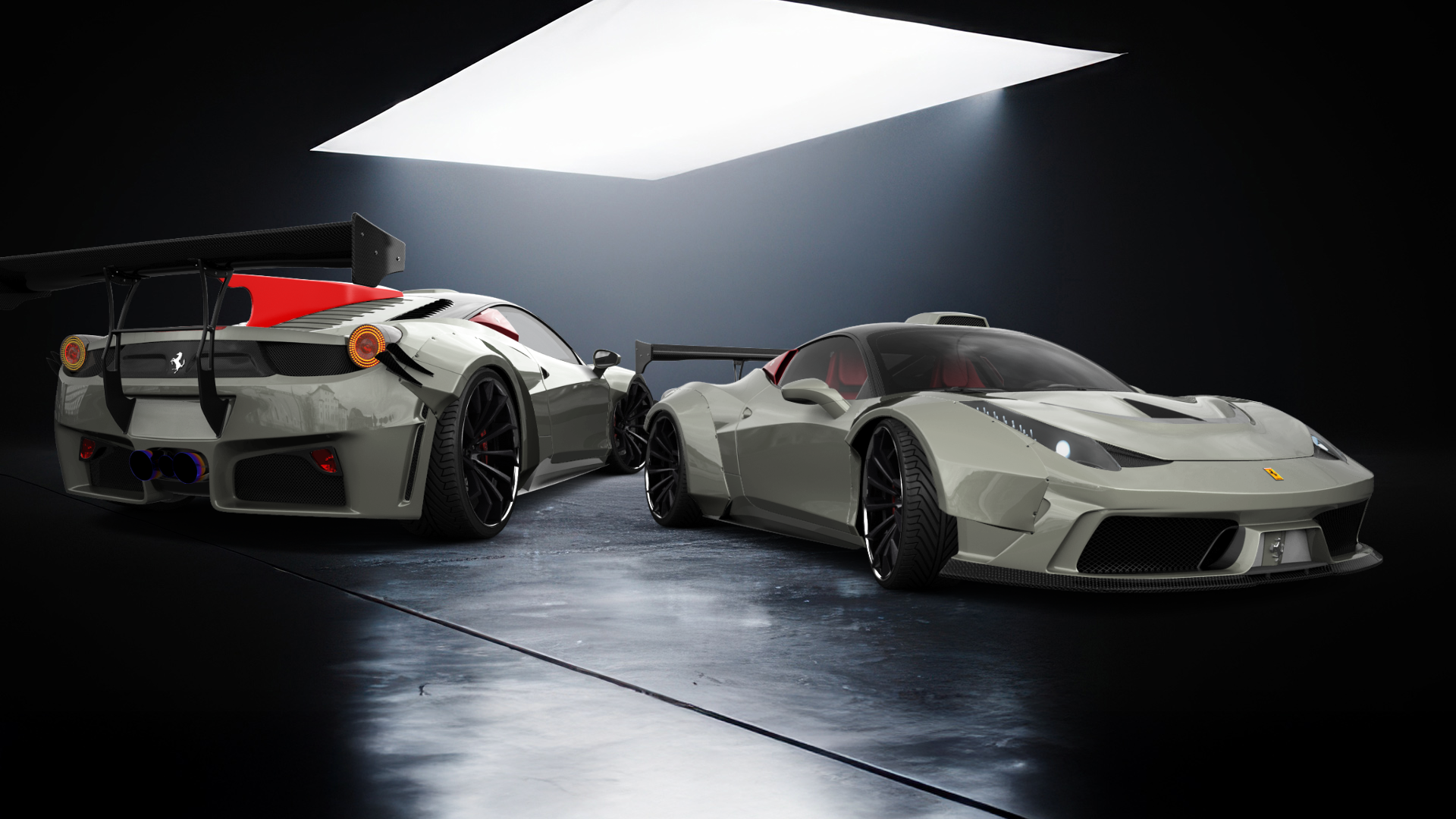 Ferrari 458 Italia 2 door spider 2010 tuning