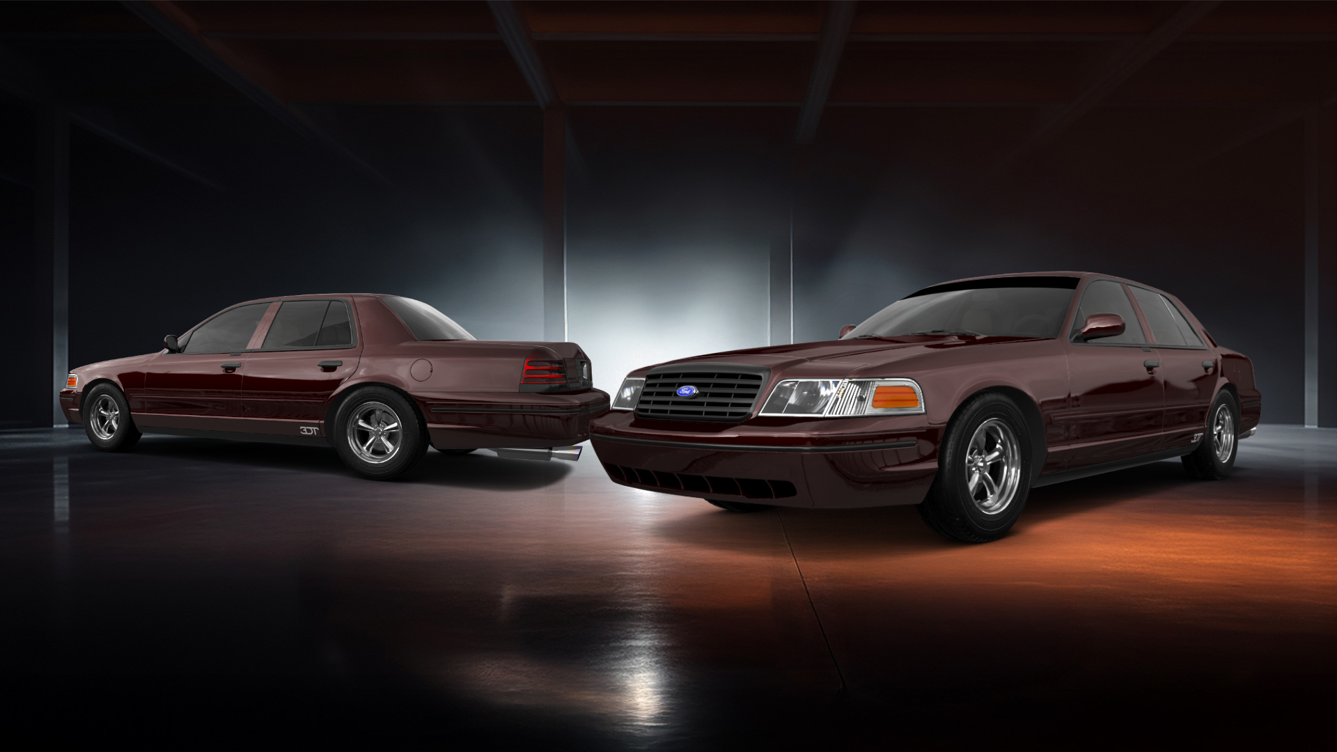 Ford Crown Victoria Sedan 2007 tuning