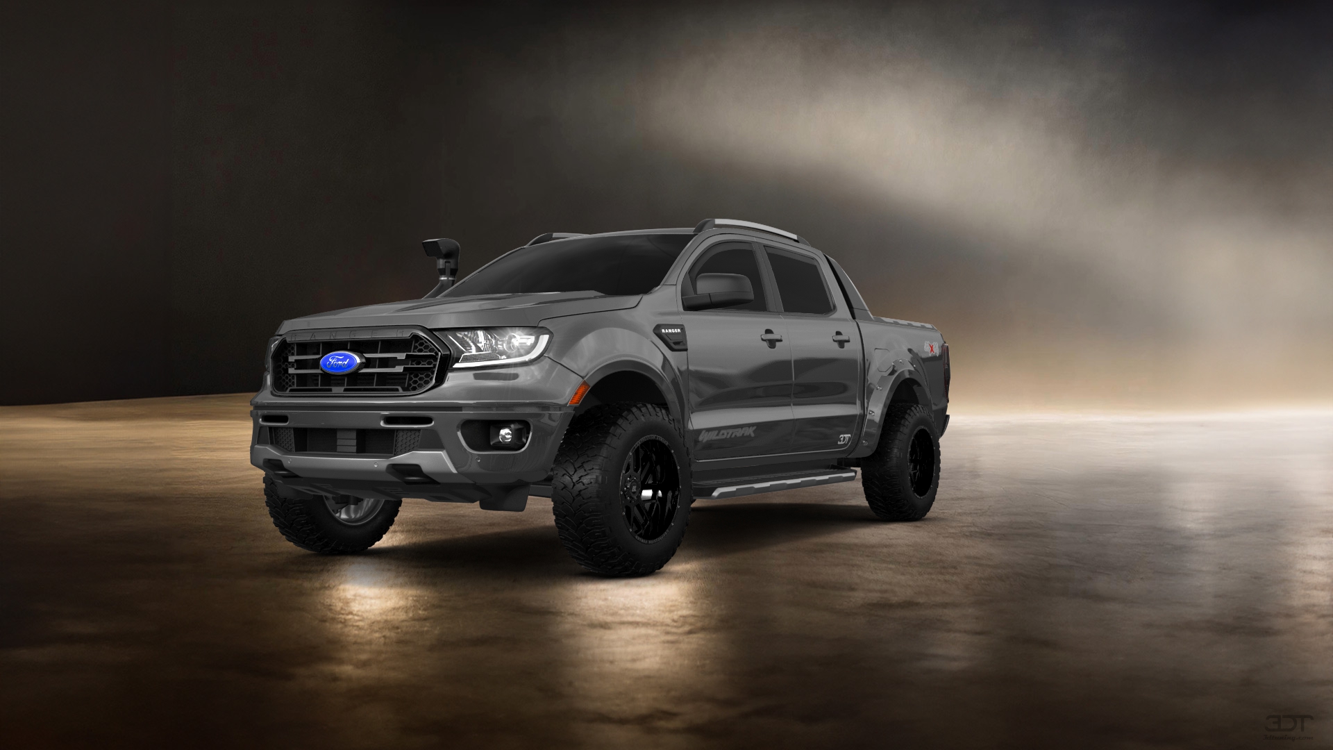 Ford Ranger 4 Door pickup truck 2019 tuning