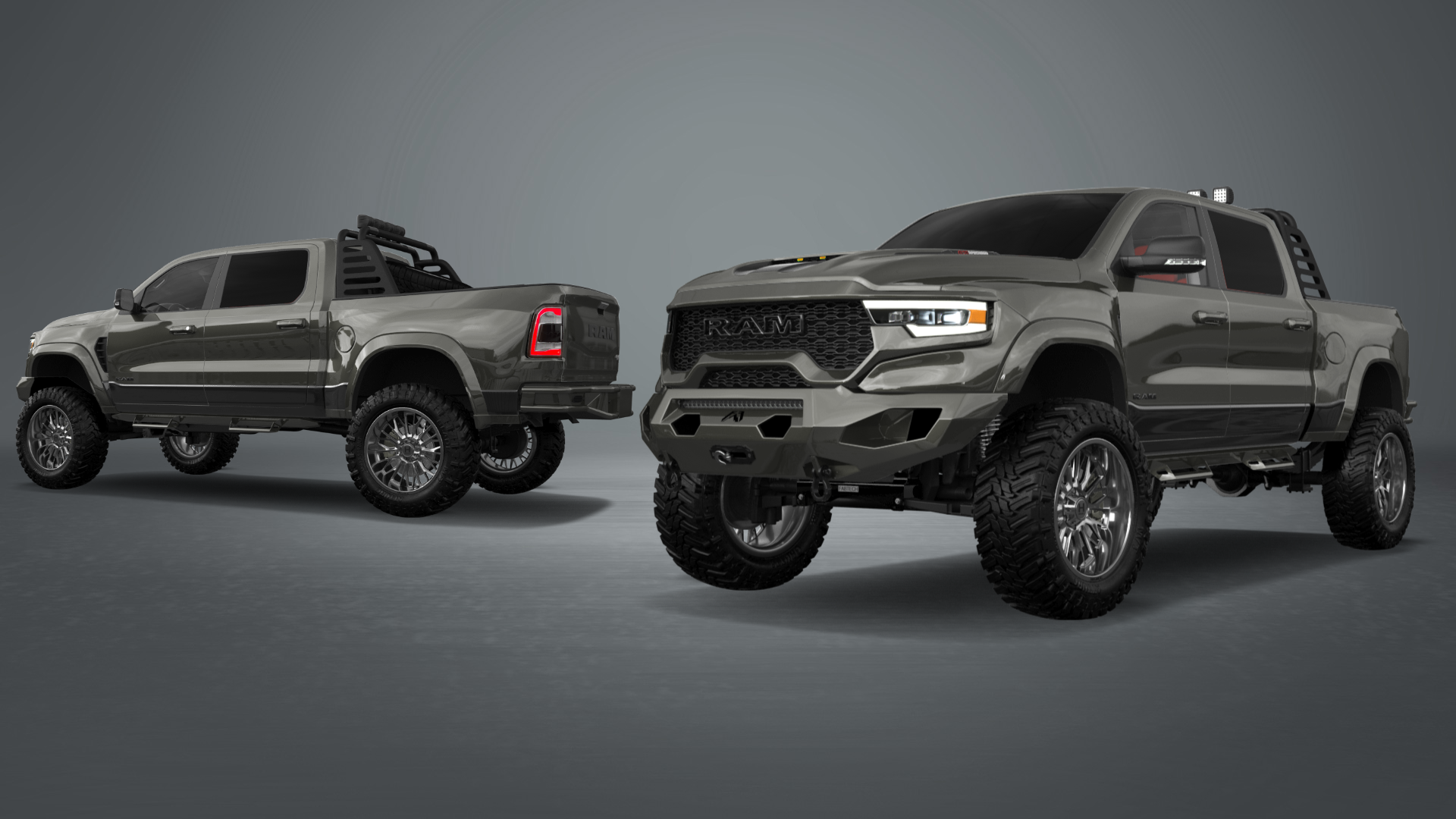 Dodge Ram 1500 TRX 4 Door pickup truck 2021 tuning