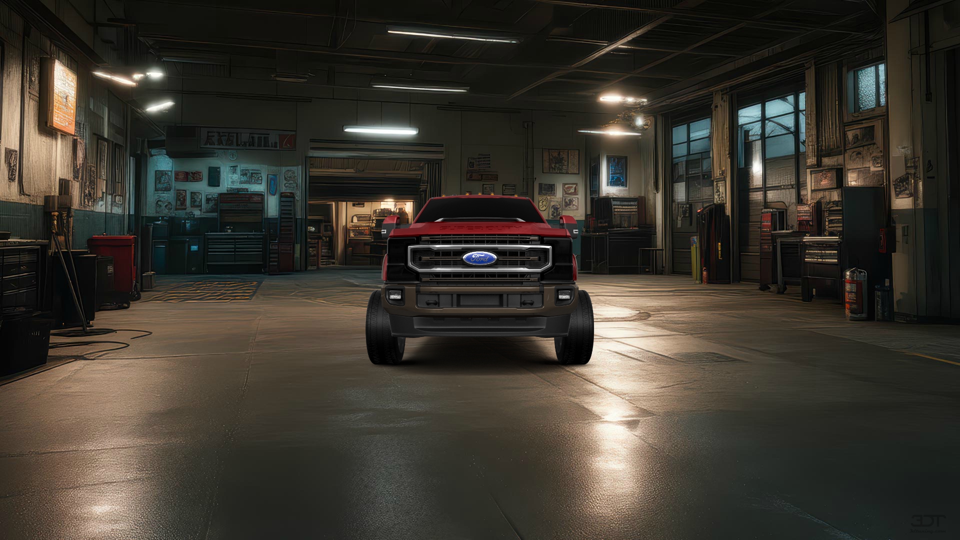 Ford F-250 4 Door pickup truck 2021 tuning