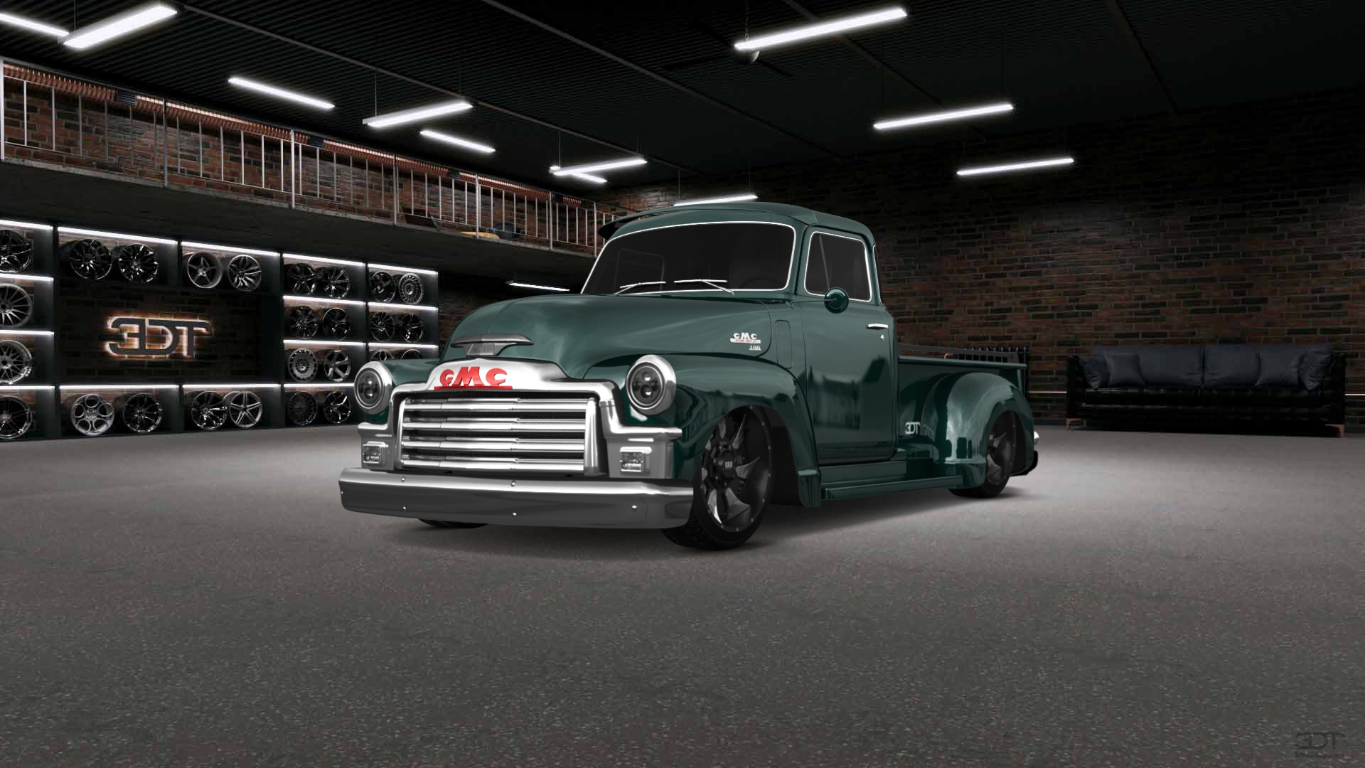 GMC 100 Stepside 2 Door pickup truck 1954