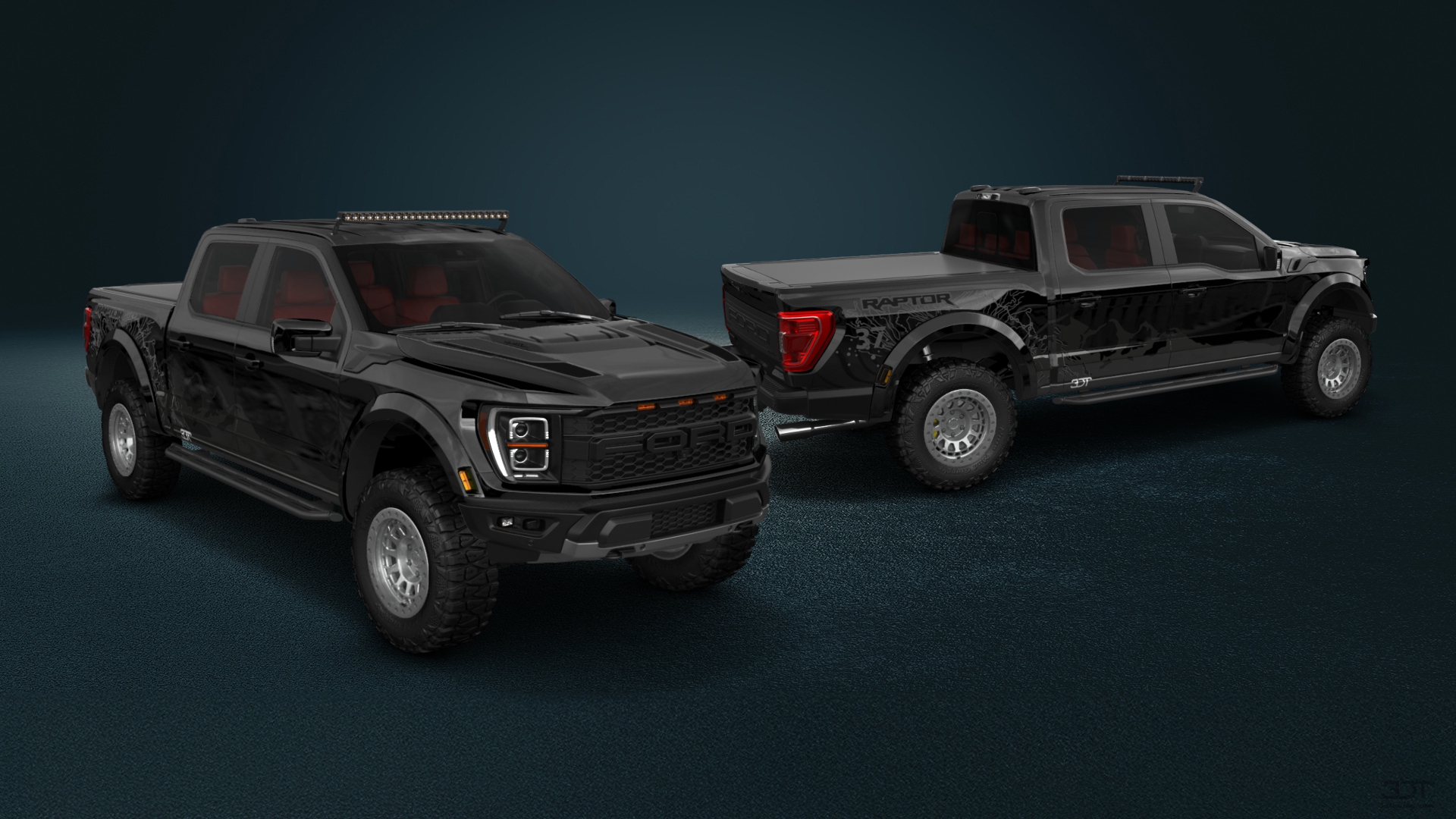 Ford F-150 Raptor 4 Door pickup truck 2021