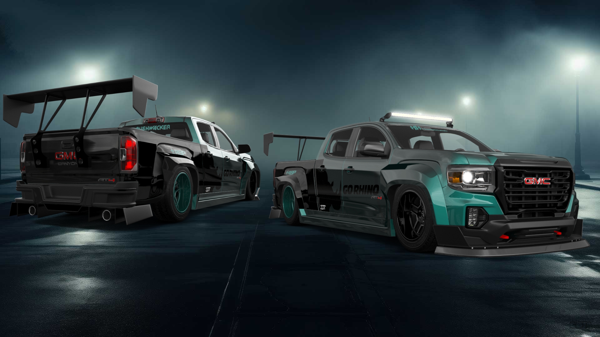 GMC Canyon Crew Cab 4 Door pickup truck 2021 tuning