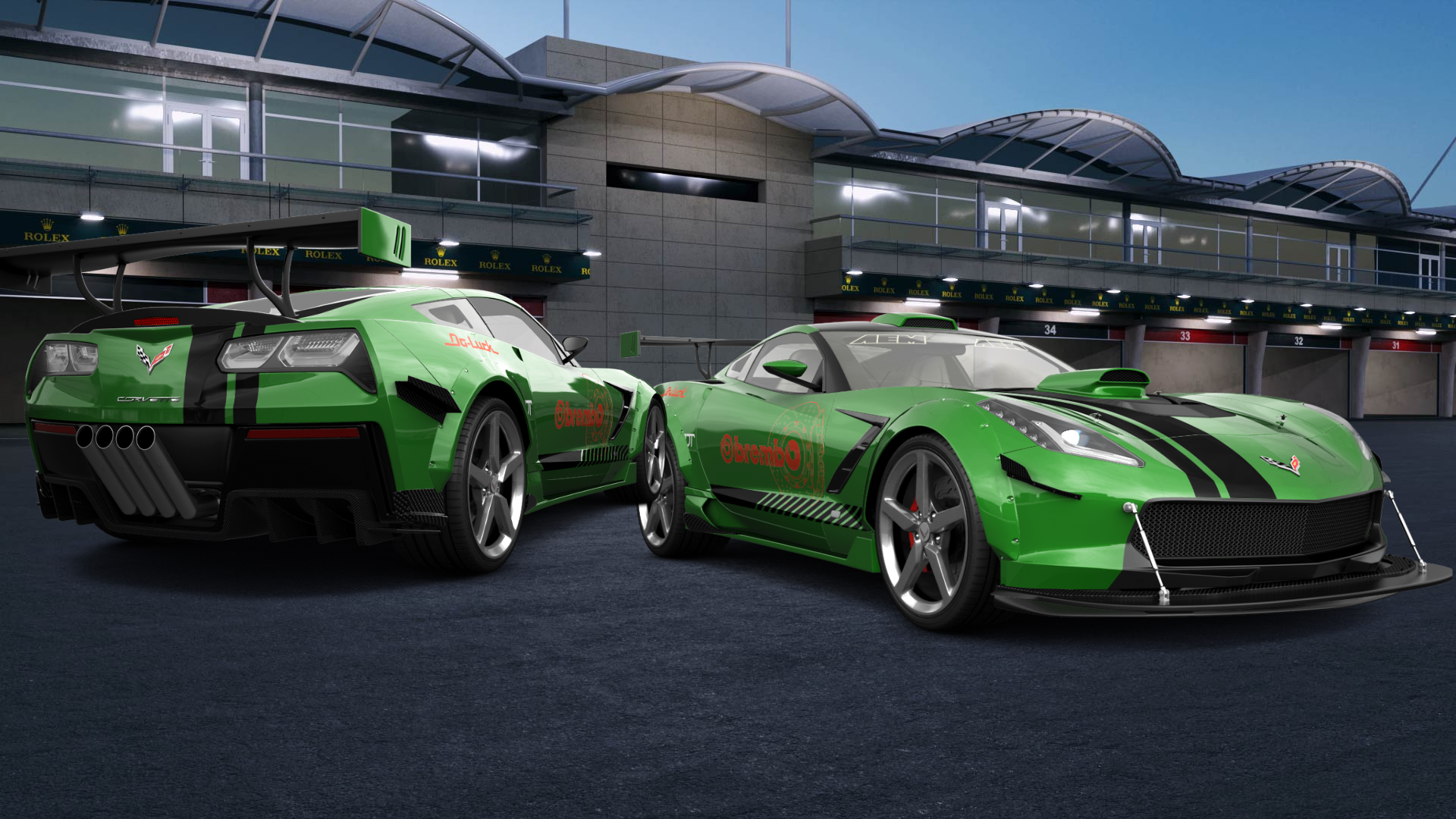 Chevrolet Corvette C7 2 Door Coupe 2015 tuning